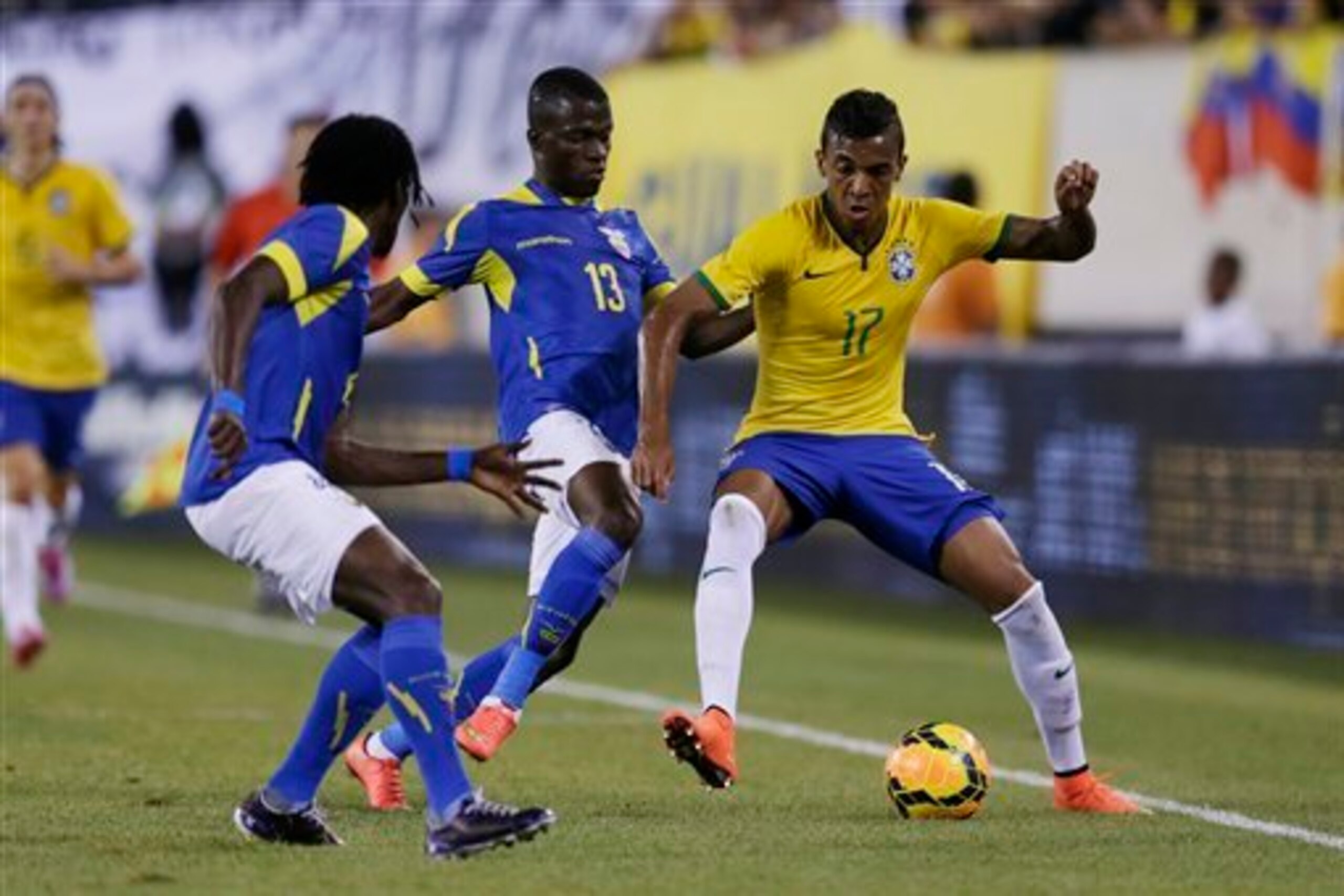 Luiz Gustavo may not get forward as frequently tomorrow.