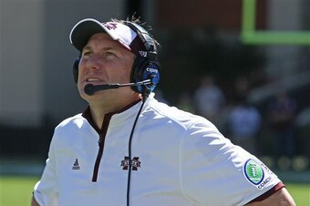 Mississippi State coach Dan Mullen.