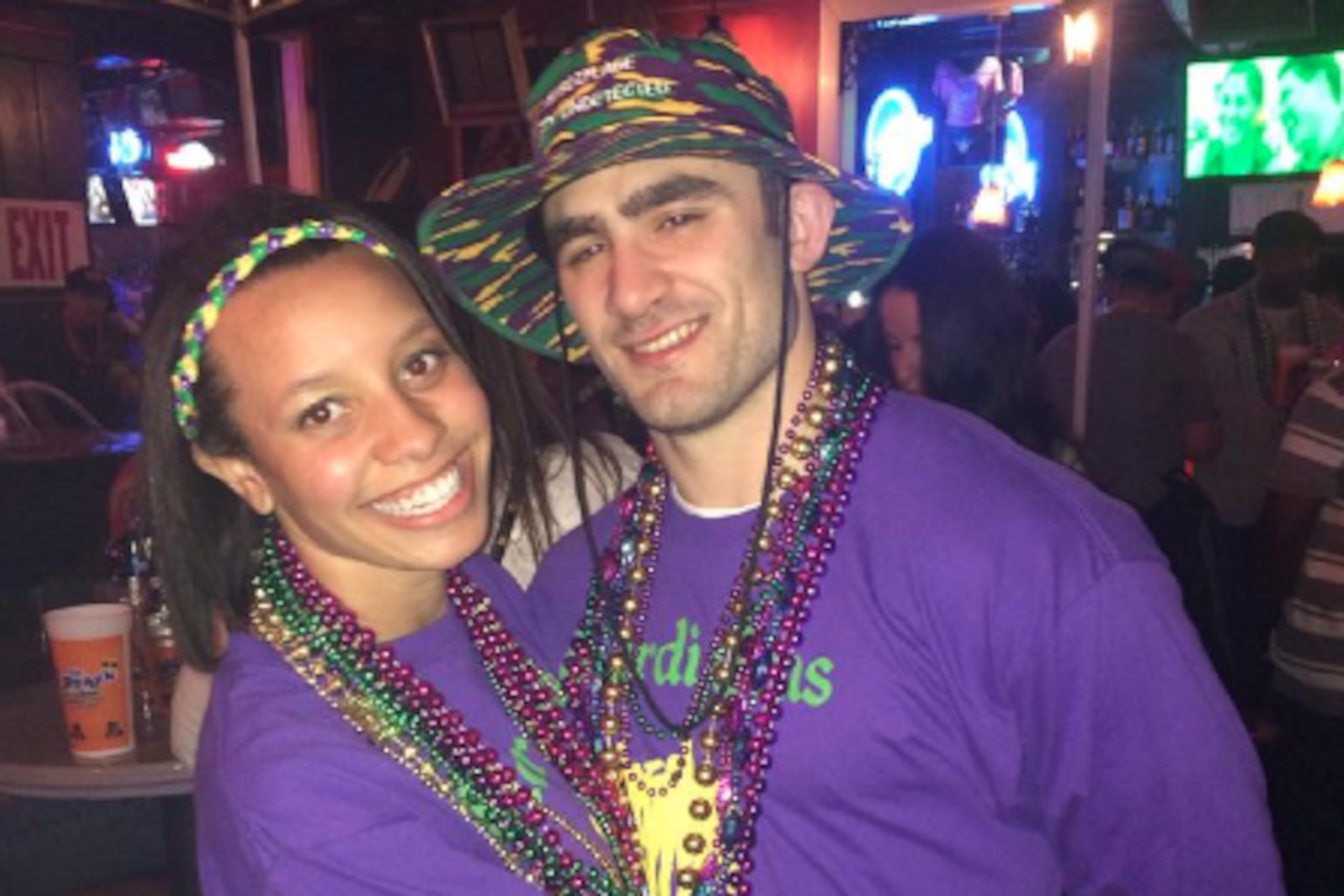 Brianna McLeod and Dylan Favre.