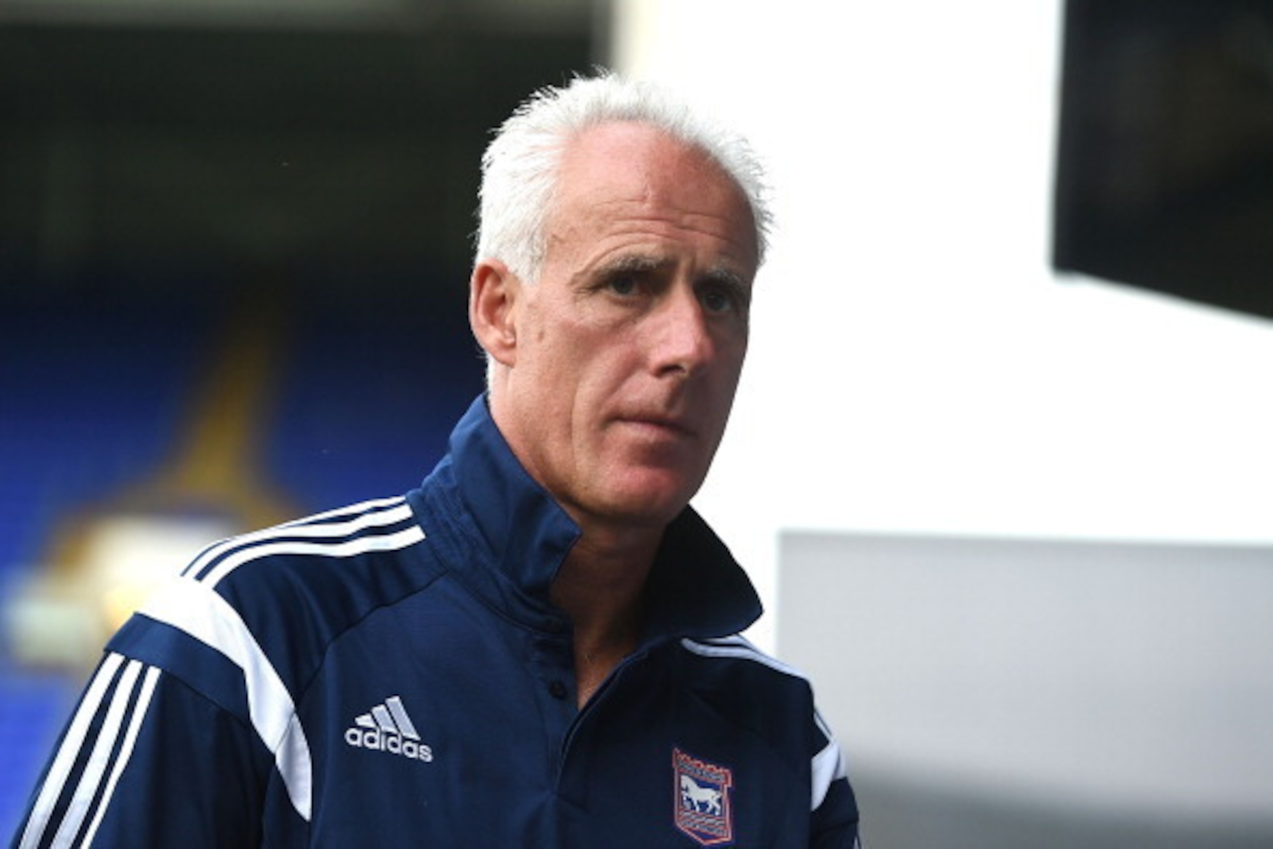 IPSWICH, ENGLAND - JULY 16: Manager of Ipswich Town Mick McCarthy looks on during the pre-season friendly match between Ipswich Town and West Ham United at Portman Road on July 16, 2014 in Ipswich, England. (Photo by Tom Dulat/Getty Images)
