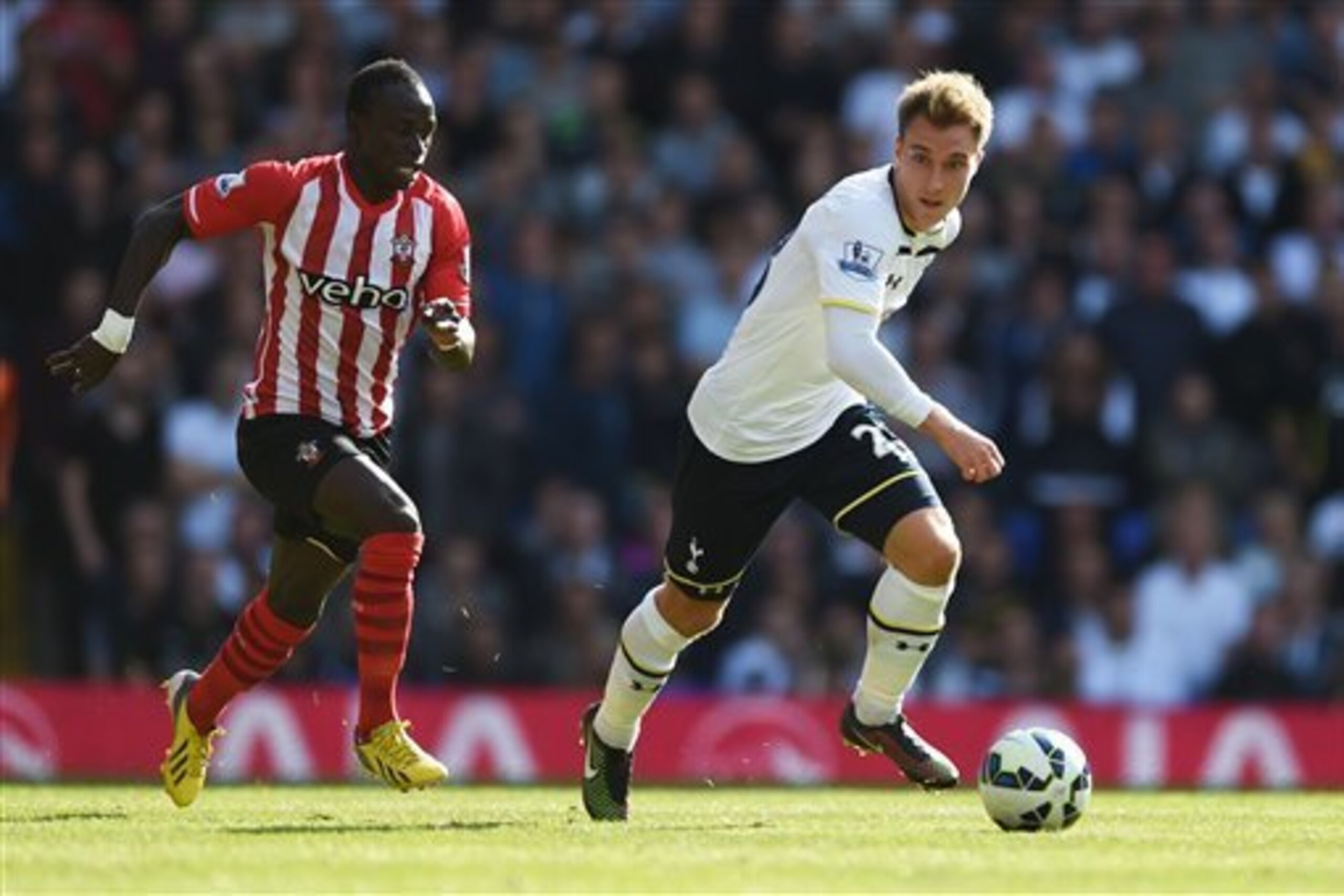 Eriksen was influential throughout the win over Southampton.