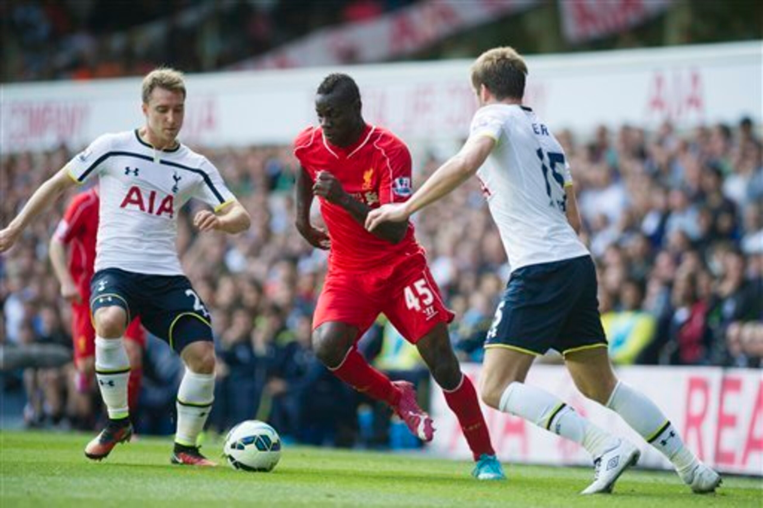 Against Liverpool Eriksen served a reminder of how he can contribute in less attractive aspects of the game. That day he helped ensure the Reds did not have it all their own way in Spurs' 3-0 loss.