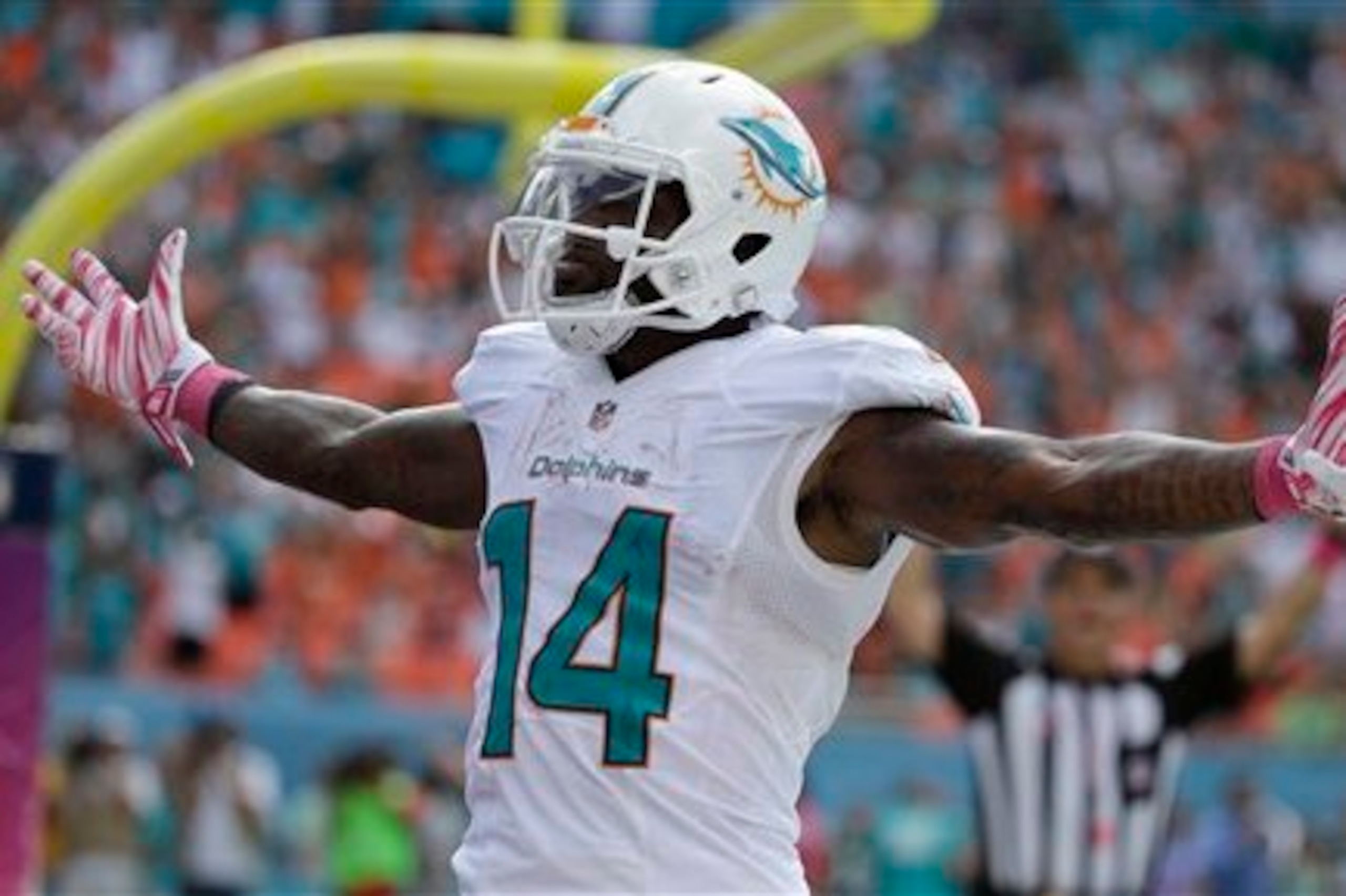 Jarvis Landry provided a needed spark for the Dolphins