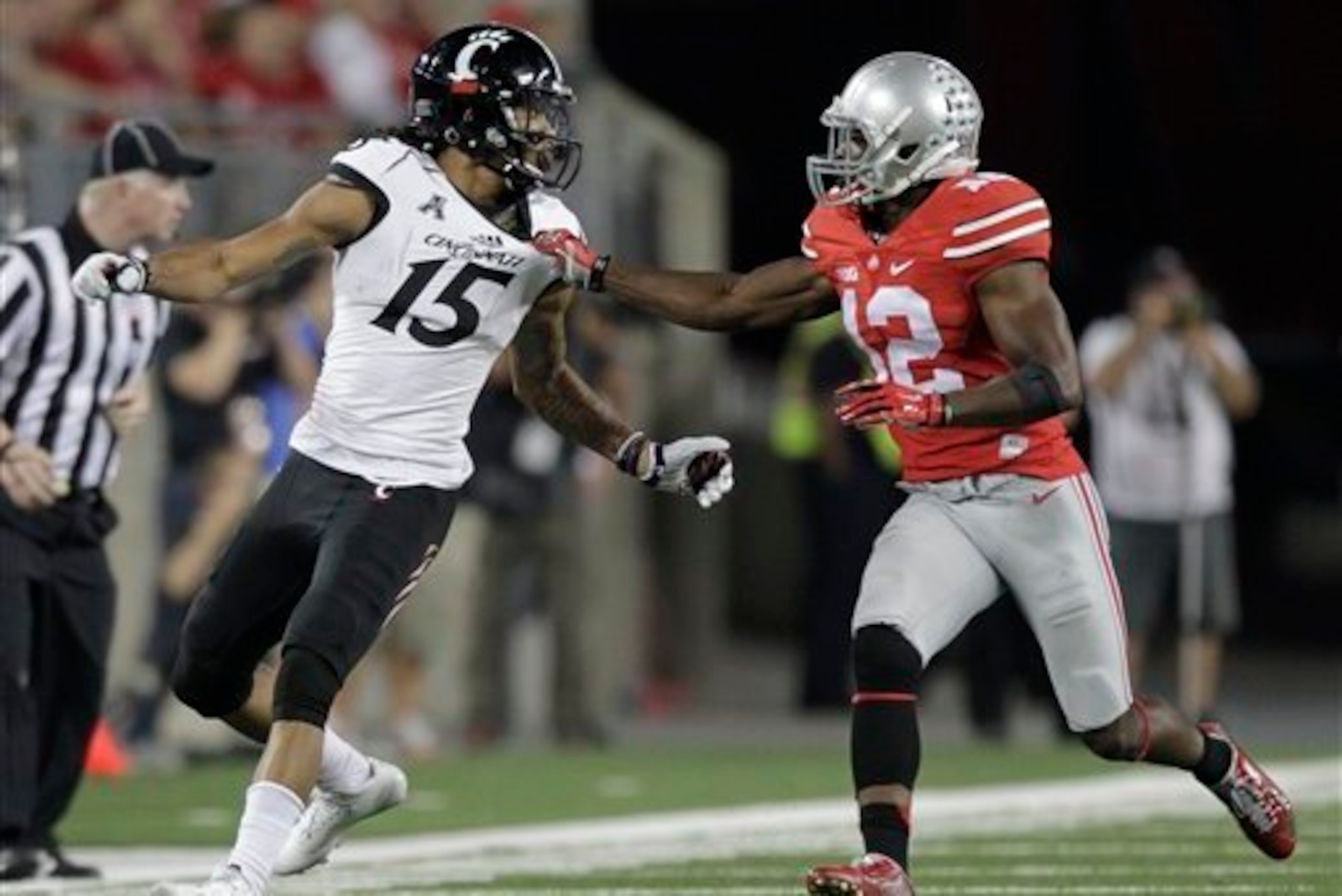Cincinnati gave Ohio State's secondary fits in Week 5.