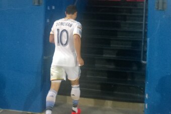 FC Dallas fans got the opportunity to say goodbye to an American legend.