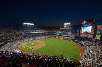 NEW YORK, NY - JULY 16:  A general view of the stadium is seen as the American League All-Stars plays against the National League All-Stars during the 84th MLB All-Star Game on July 16, 2013 at Citi Field in the Flushing neighborhood of the Queens borough