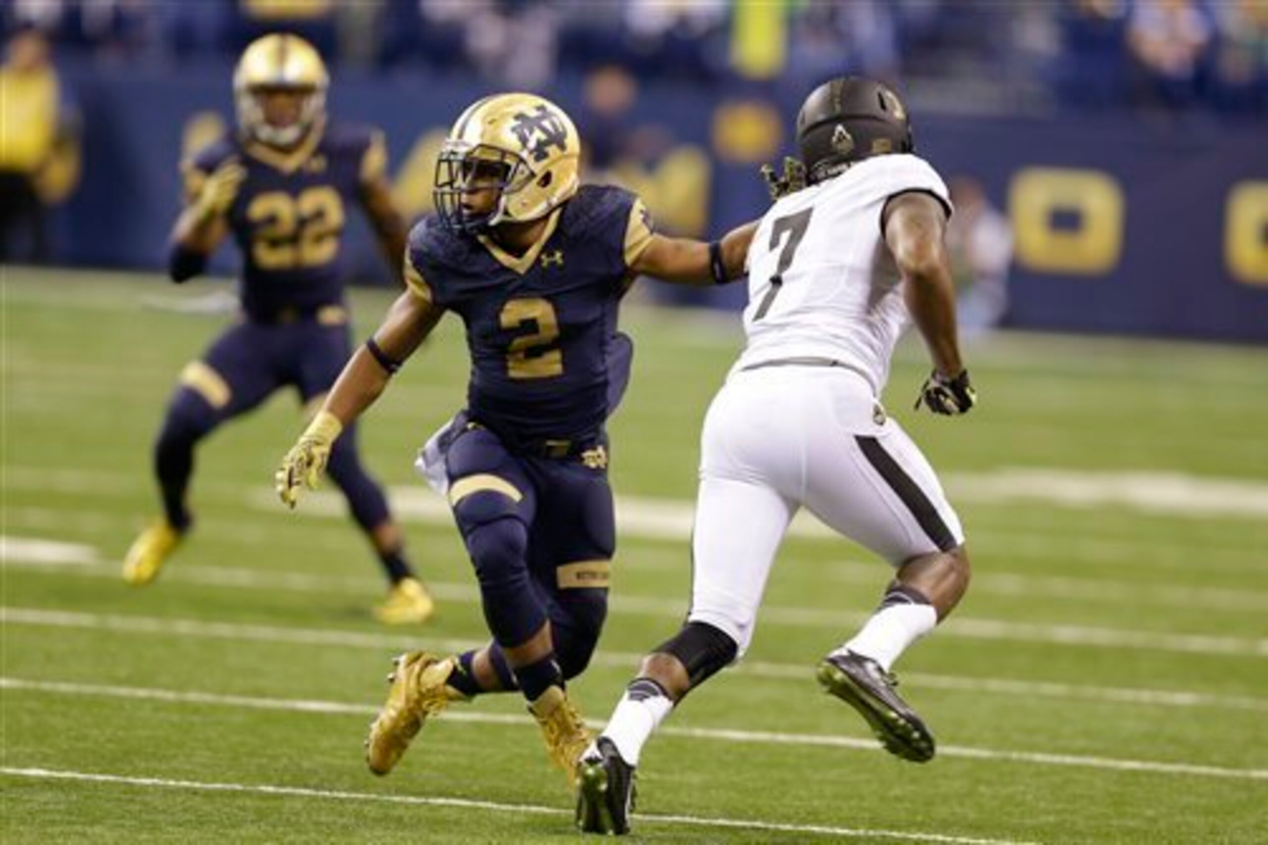 Cornerback Cody Riggs will be tested on Saturday.