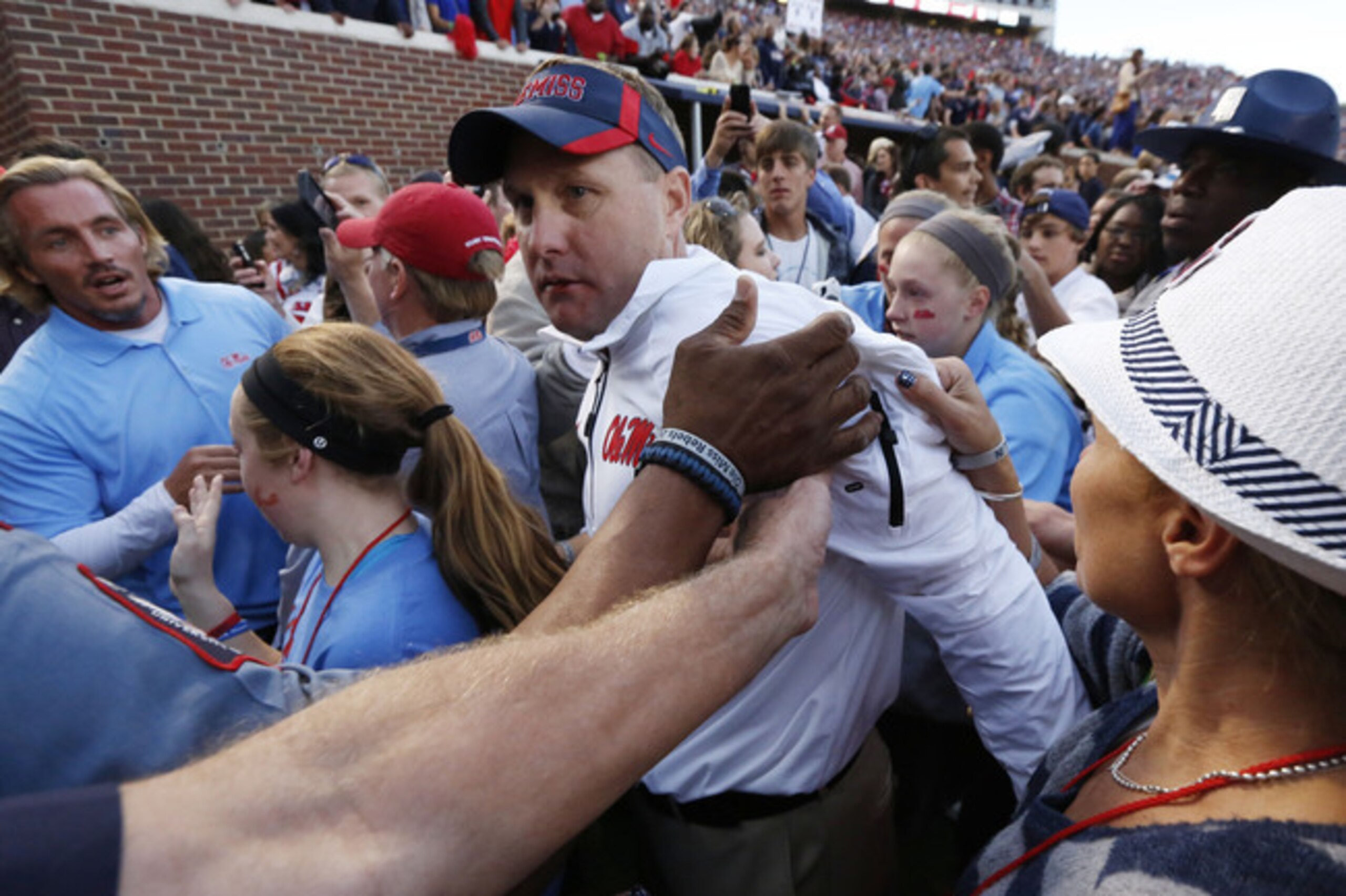 Ole Miss head coach Hugh Freeze.