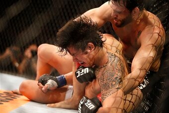 Jon Fitch puts on a grappling clinic against Brazilian Erick Silva.