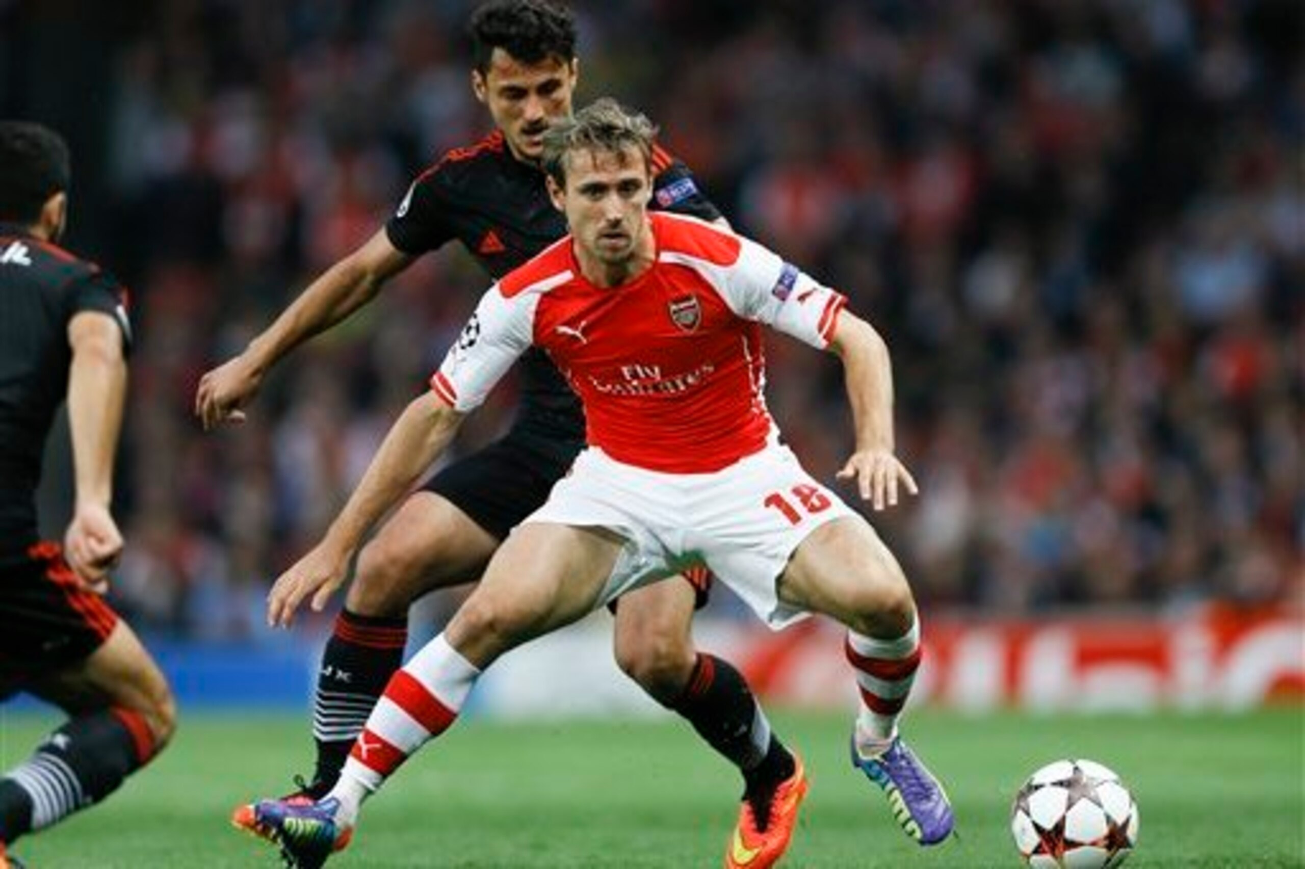 Monreal could be pressed into service at the heart of Arsenal's defence.