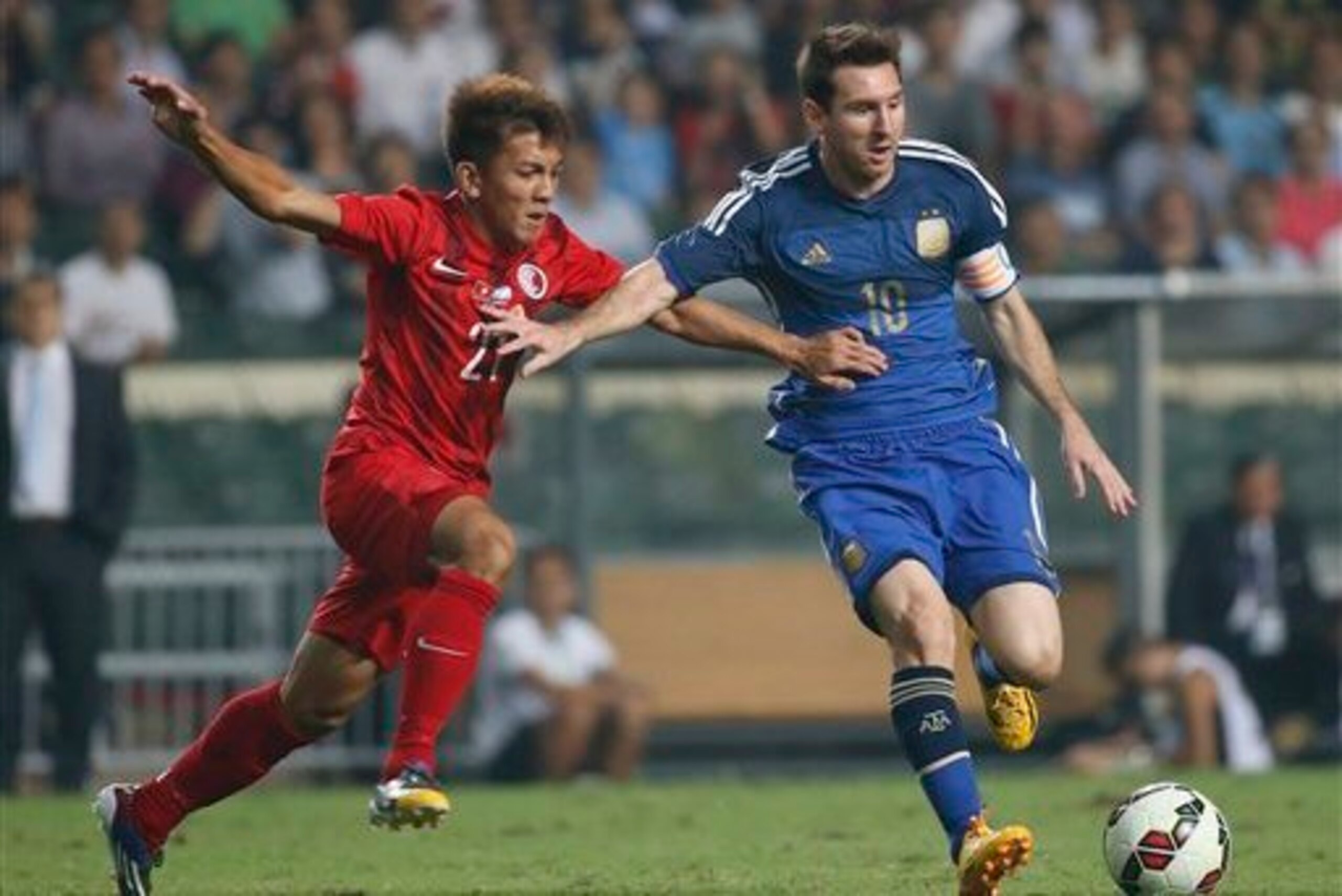 Leo Messi could be rested before the game.
