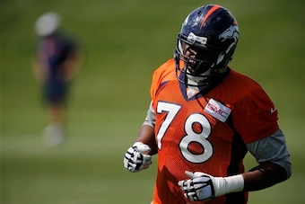 Ryan Clady and the Broncos' offensive line have been sub-par this season.