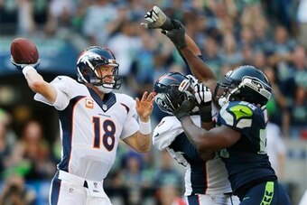 The Seahawks' pressure stymied the Broncos in Seattle.