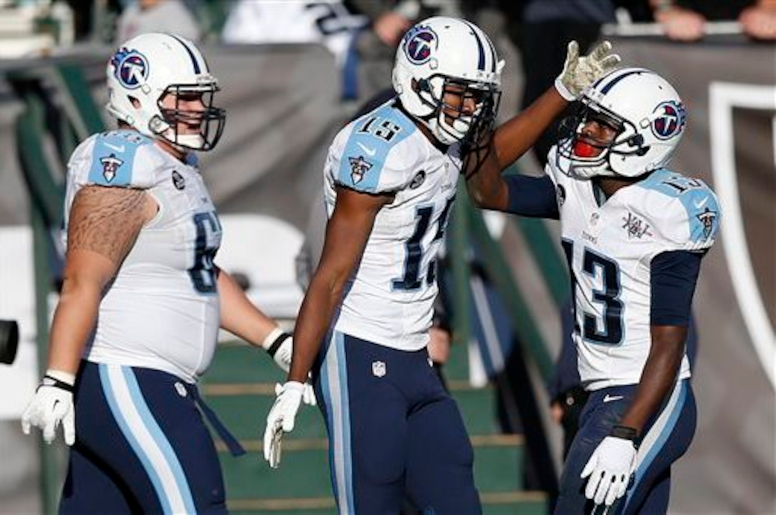 Hunter and Wright could exploit Washington's secondary deep.