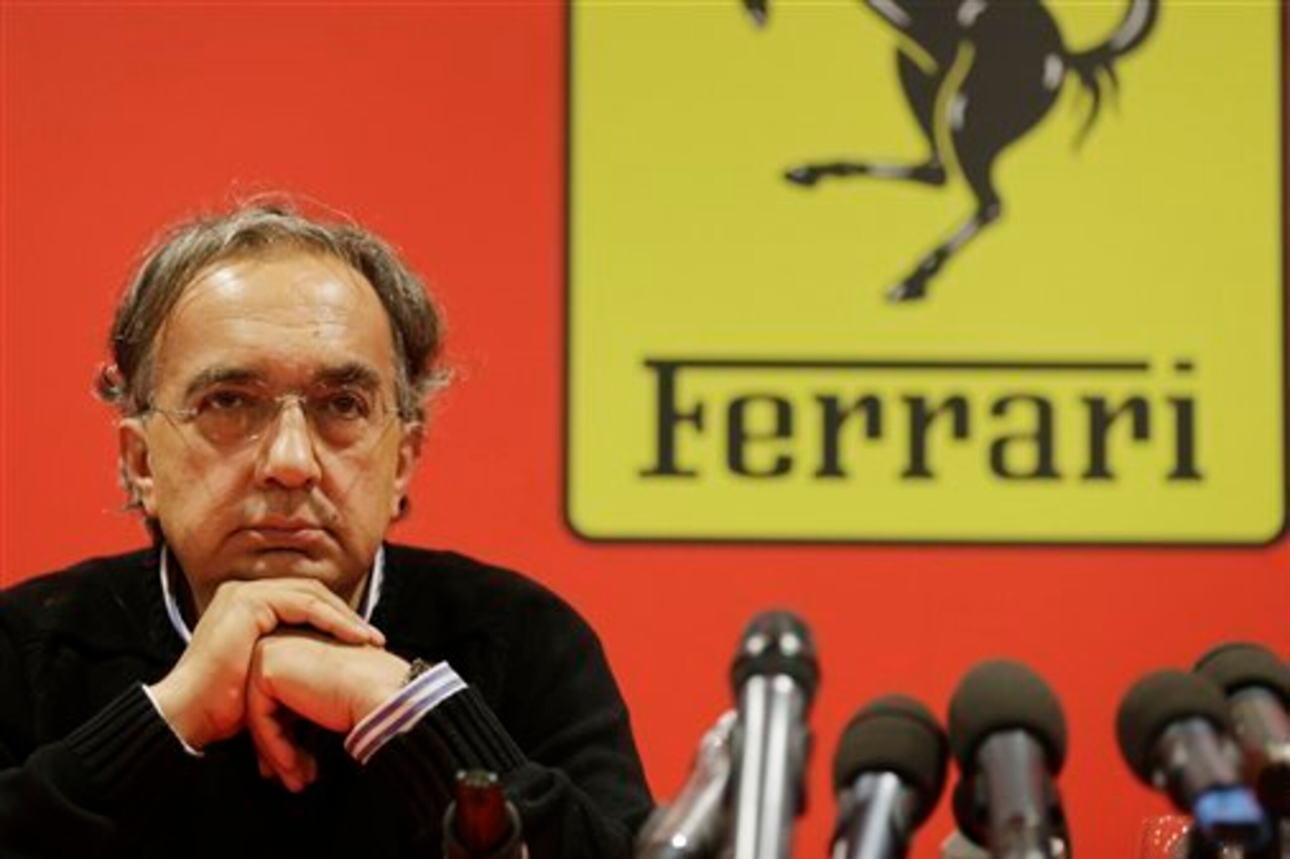 Sergio Marchionne is taking over from Luca Montezemolo as Ferrari chairman.