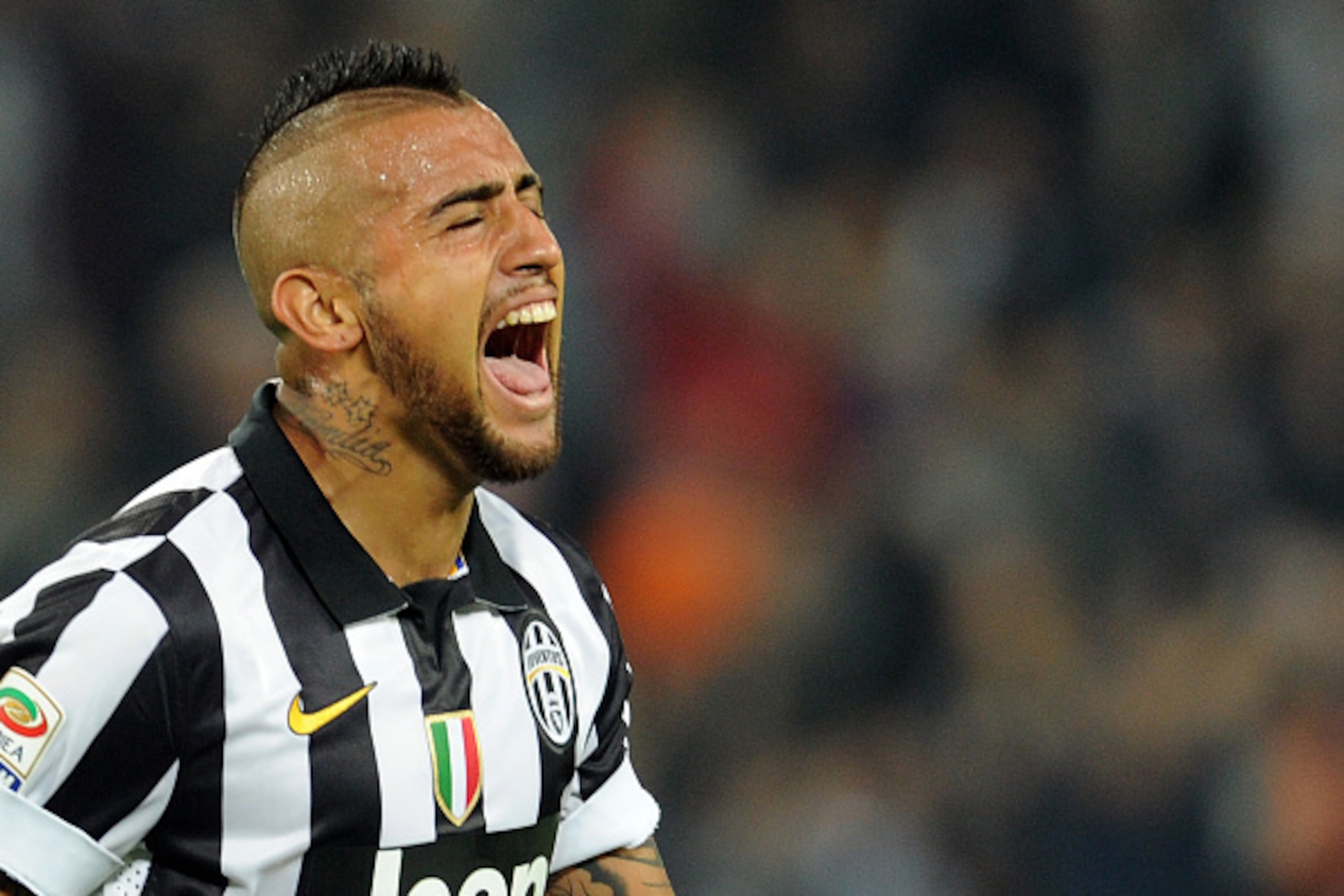 TURIN, ITALY - SEPTEMBER 24: Arturo Vidal of Juventus FC celebrates the goal of 2-0 during the Serie A match between Juventus FC and AC Cesena at Juventus Arena on September 24, 2014 in Turin, Italy. (Photo by Pier Marco Tacca/Getty Images) TURIN, ITALY - SEPTEMBER 24: Arturo Vidal of Juventus FC celebrates the goal of 2-0 during the Serie A match between Juventus FC and AC Cesena at Juventus Arena on September 24, 2014 in Turin, Italy. (Photo by Pier Marco Tacca/Getty Images)