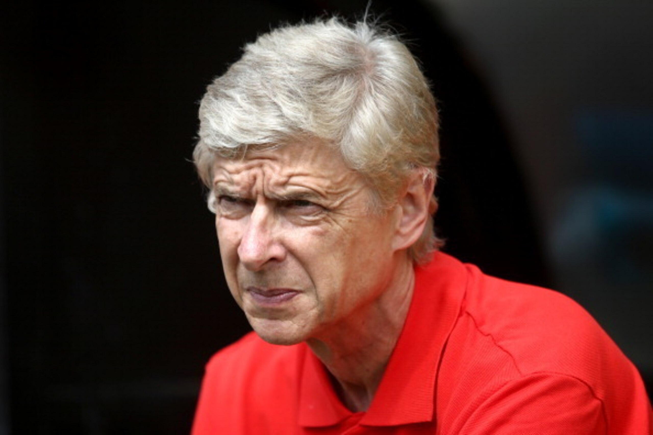 BOREHAMWOOD, ENGLAND - JULY 19:  Arsenal manager Arsene Wenger looks on during the pre season friendly match between Borehamwood and Arsenal at Meadow Park on July 19, 2014 in Borehamwood, England.  (Photo by Jordan Mansfield/Getty Images)