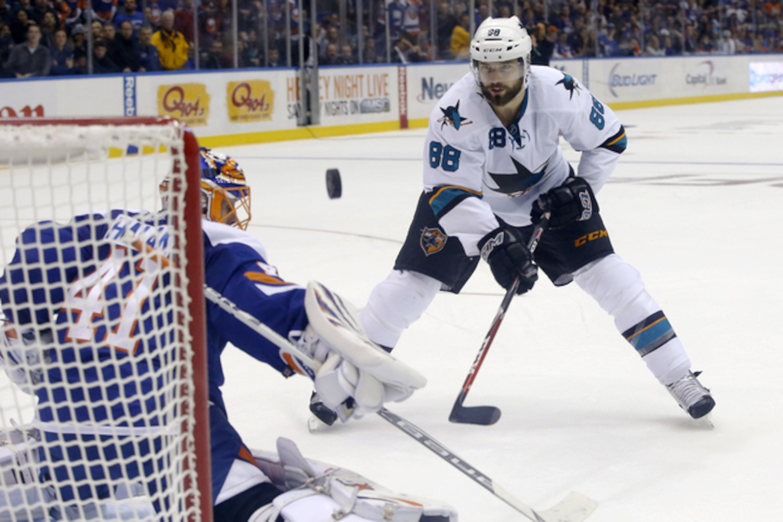 Burns has provided offensive punch to the Sharks defense.