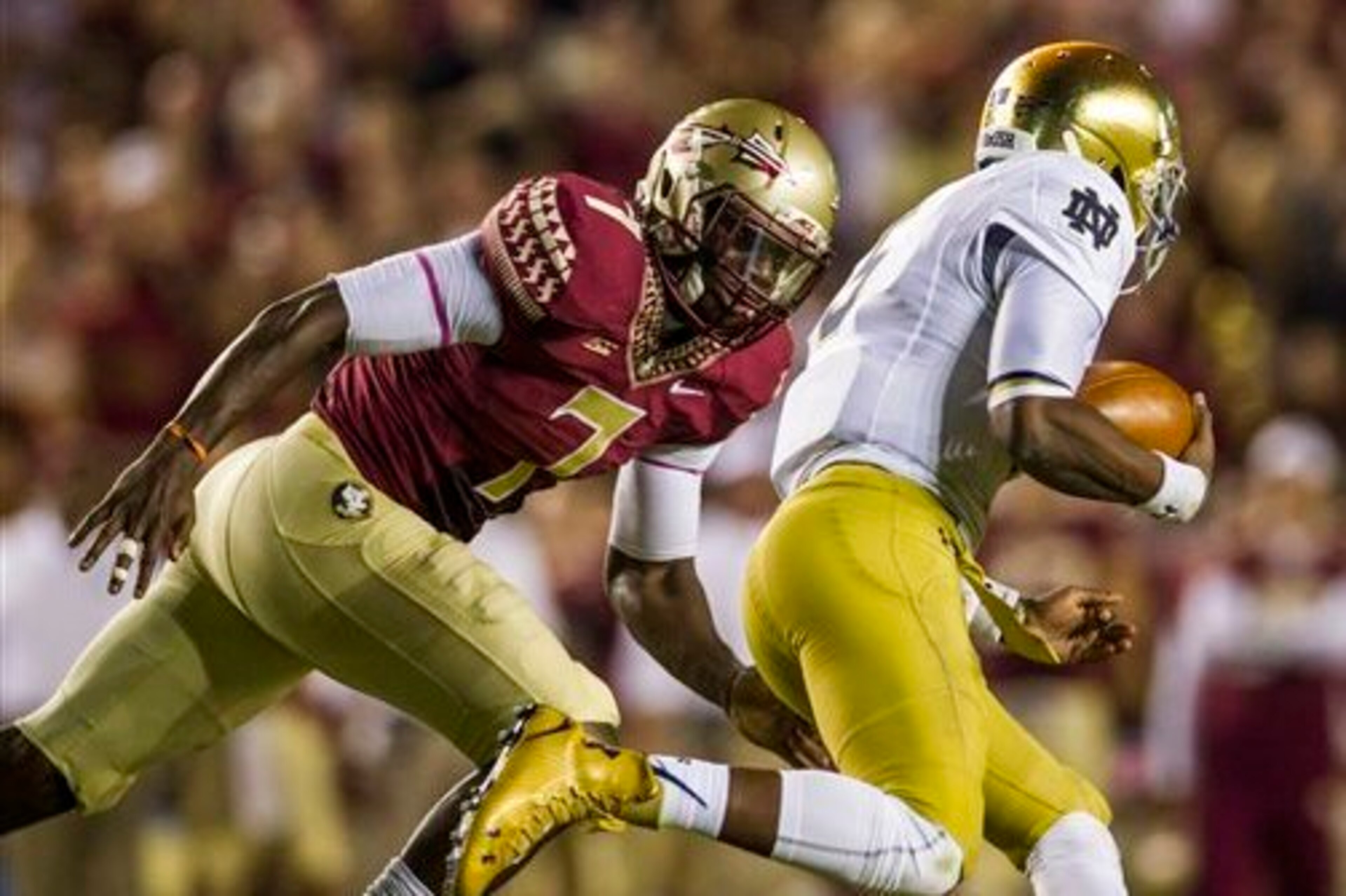 Matthew Thomas made six tackles for FSU on Saturday.