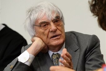 F1 CEO Bernie Ecclestone.