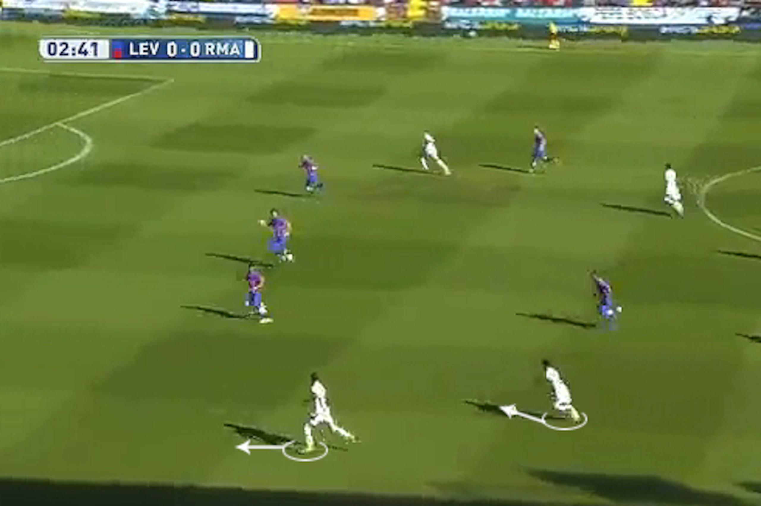 CR7 and Isco overload left in free-flowing shape.