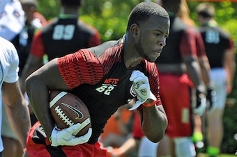 5-star RB Jacques Patrick stopped by Gainesville over the weekend, set to announce his verbal decision on Oct. 27.