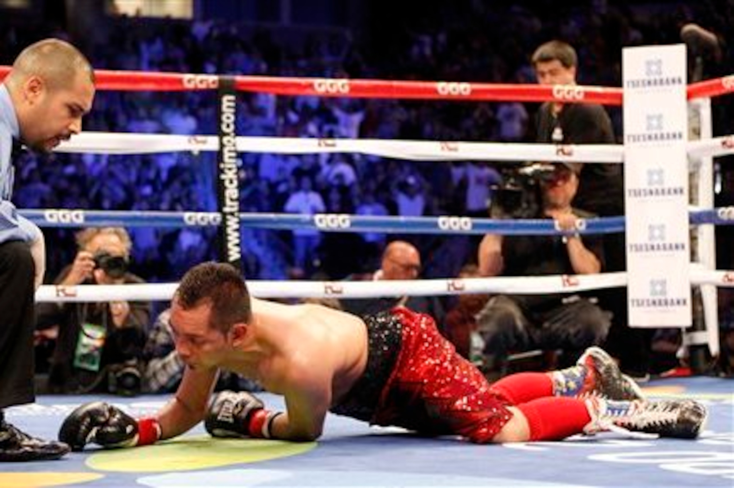 Donaire was down but not out.