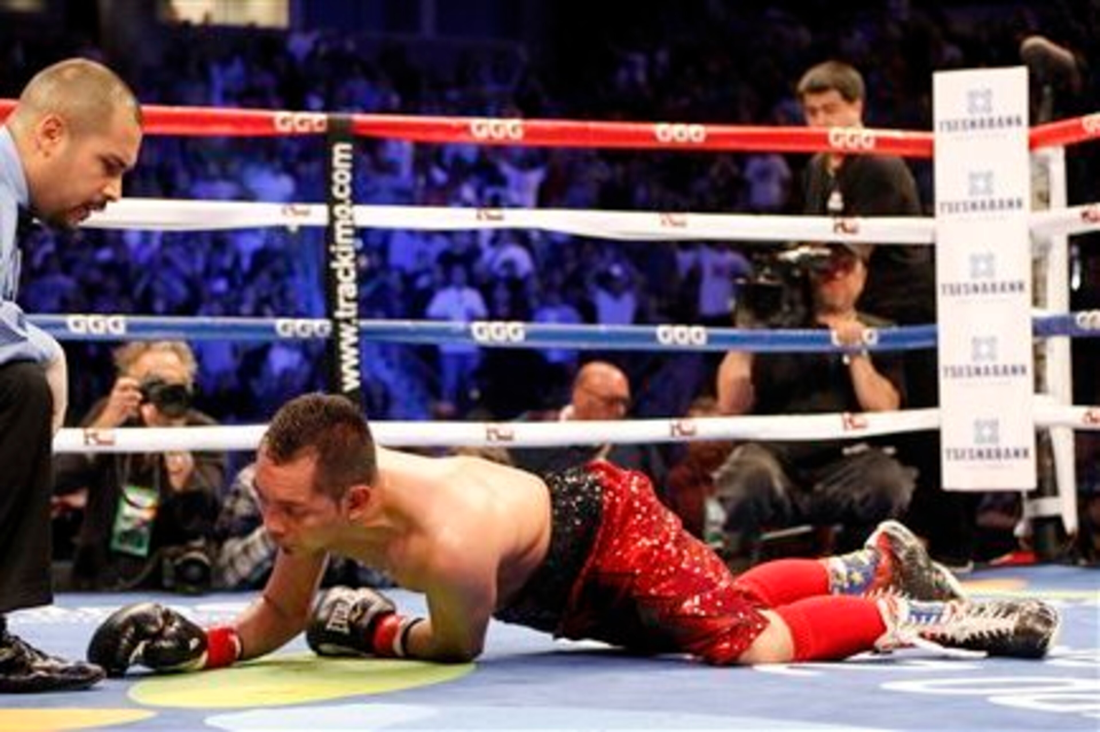 Donaire was down but not out.