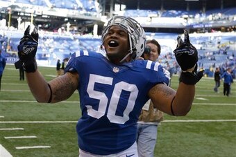 Jerrell Freeman has been an impact player for the Colts when healthy.