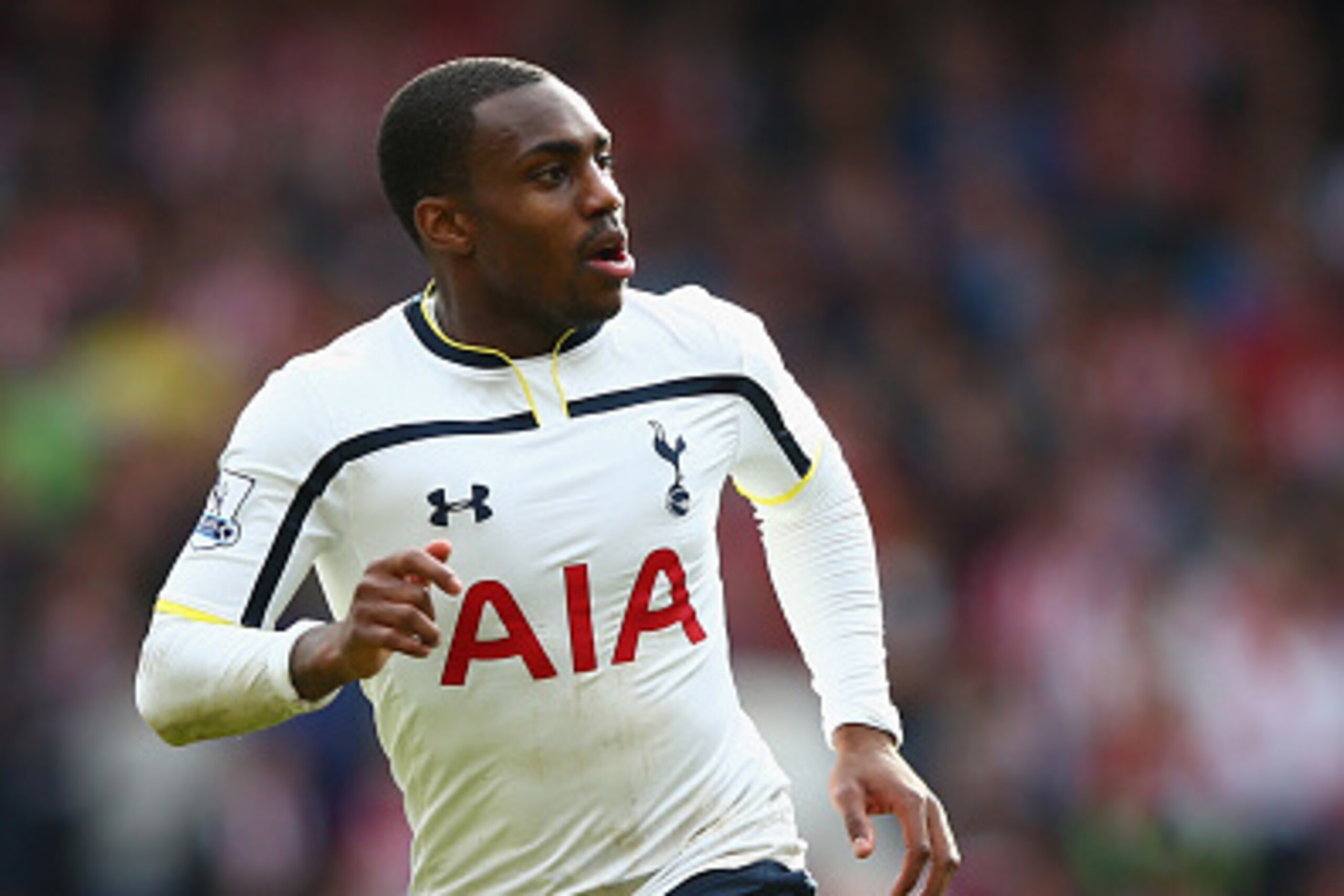 LONDON, ENGLAND - OCTOBER 05:  Danny Rose of Tottenham Hotspur in action during the Barclays Premier League match between Tottenham Hotspur and Southampton at White Hart Lane on October 5, 2014 in London, England.  (Photo by Ian Walton/Getty Images)
