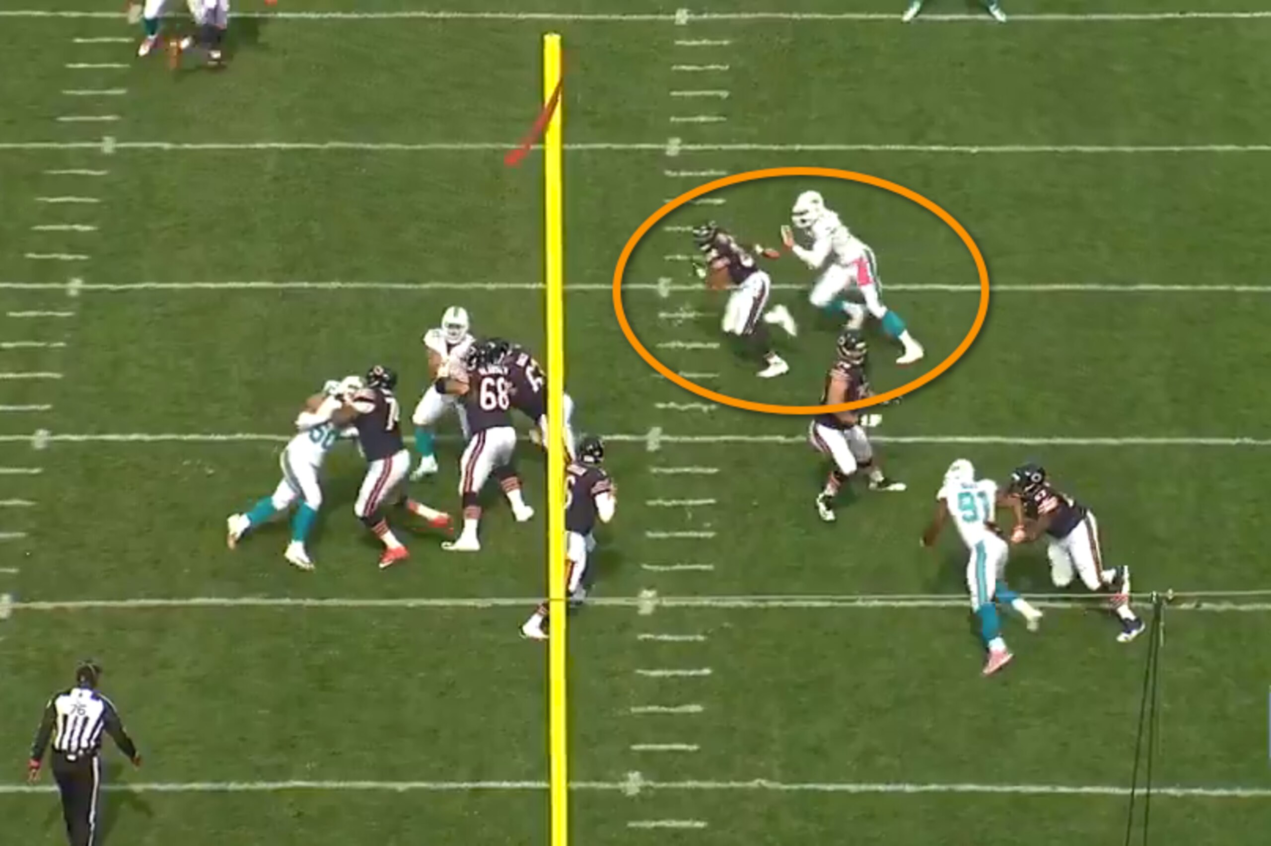 McCain has plus athleticism for an edge defender.
