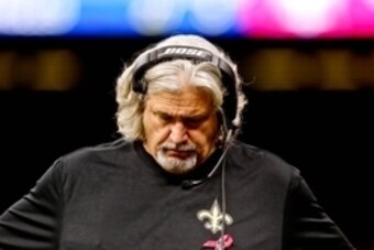 Oct 5, 2014; New Orleans, LA, USA; New Orleans Saints defensive coordinator Rob Ryan during the third quarter of a game against the Tampa Bay Buccaneers at Mercedes-Benz Superdome. Mandatory Credit: Derick E. Hingle-USA TODAY Sports