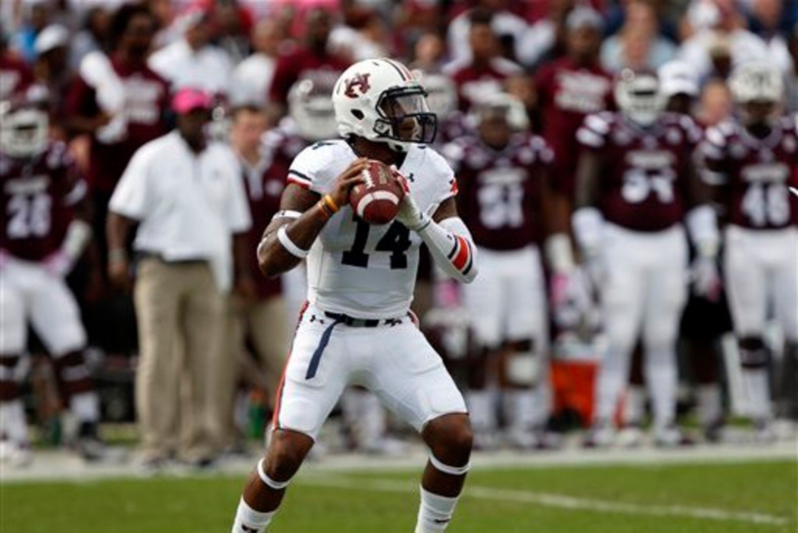 Auburn QB Nick Marshall Auburn QB Nick Marshall