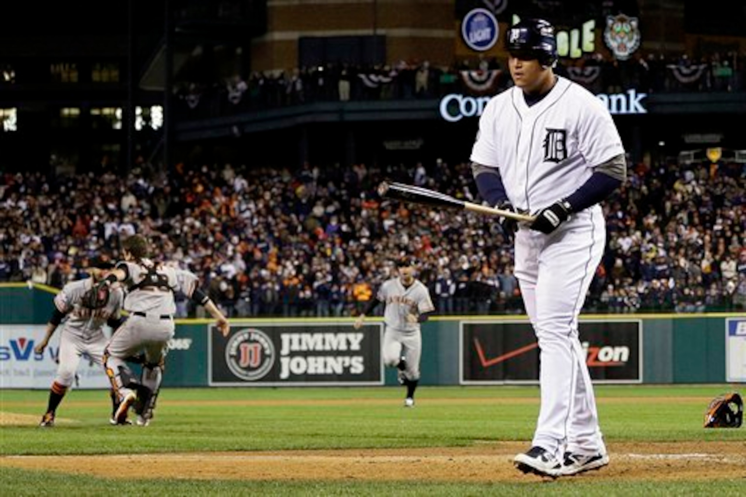 Although Miguel Cabrera and the Tigers were favored in the 2012 matchup, they were slightly younger and less experienced than the Giants, who won.