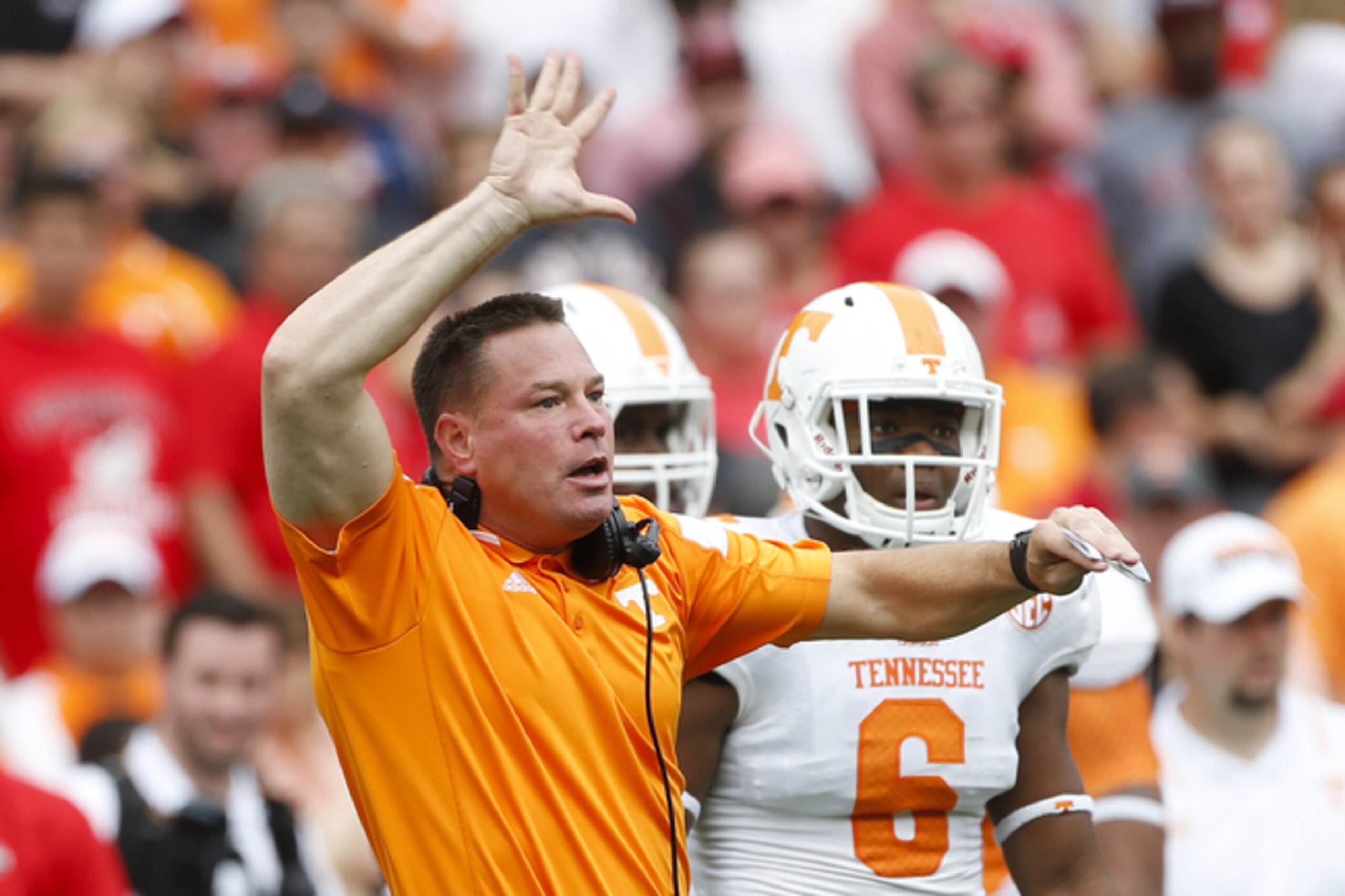 Jones is hoping his Vols can hold on to the ball.