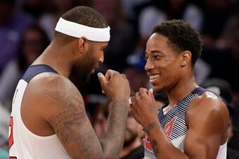 DeMarcus Cousins and DeMar DeRozan.