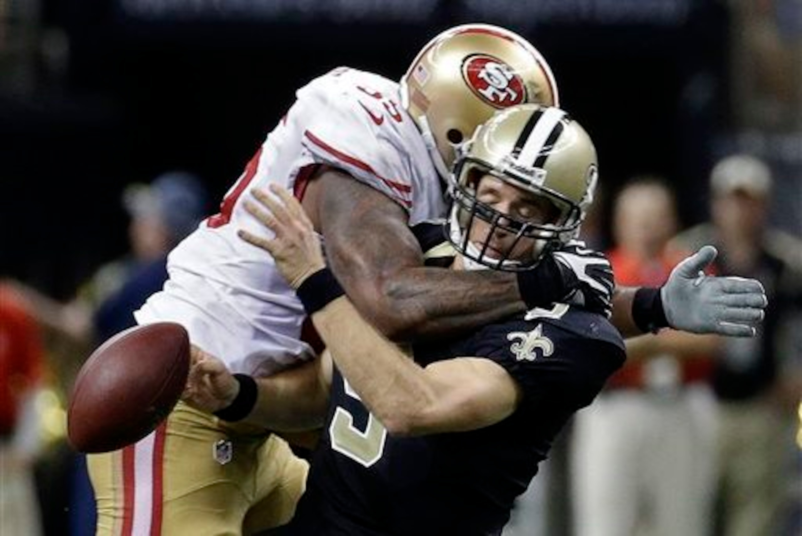The game at New Orleans will say a lot about San Francisco's future. The game at New Orleans will say a lot about San Francisco's future.