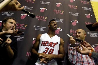 Cole is stepping in to an expanded role for the Heat. This is not good for the Heat.
