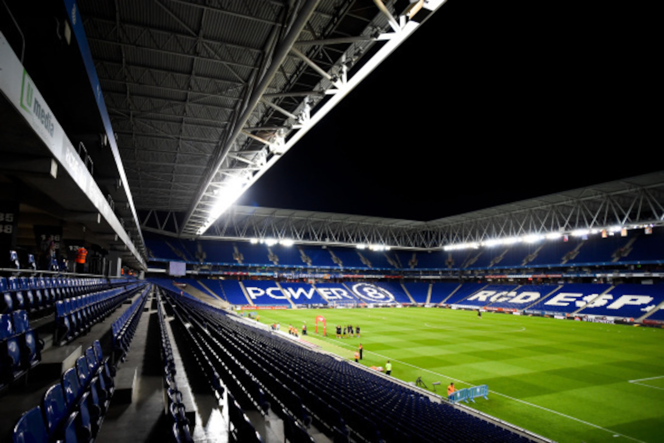 BARCELONA, SPAIN - AUGUST 30:  A general view of the Cornella-El Prat Stadium before the La Liga match between RCD Espanyol and Sevilla FC on August 30, 2014 in Barcelona, Spain.  (Photo by David Ramos/Getty Images)