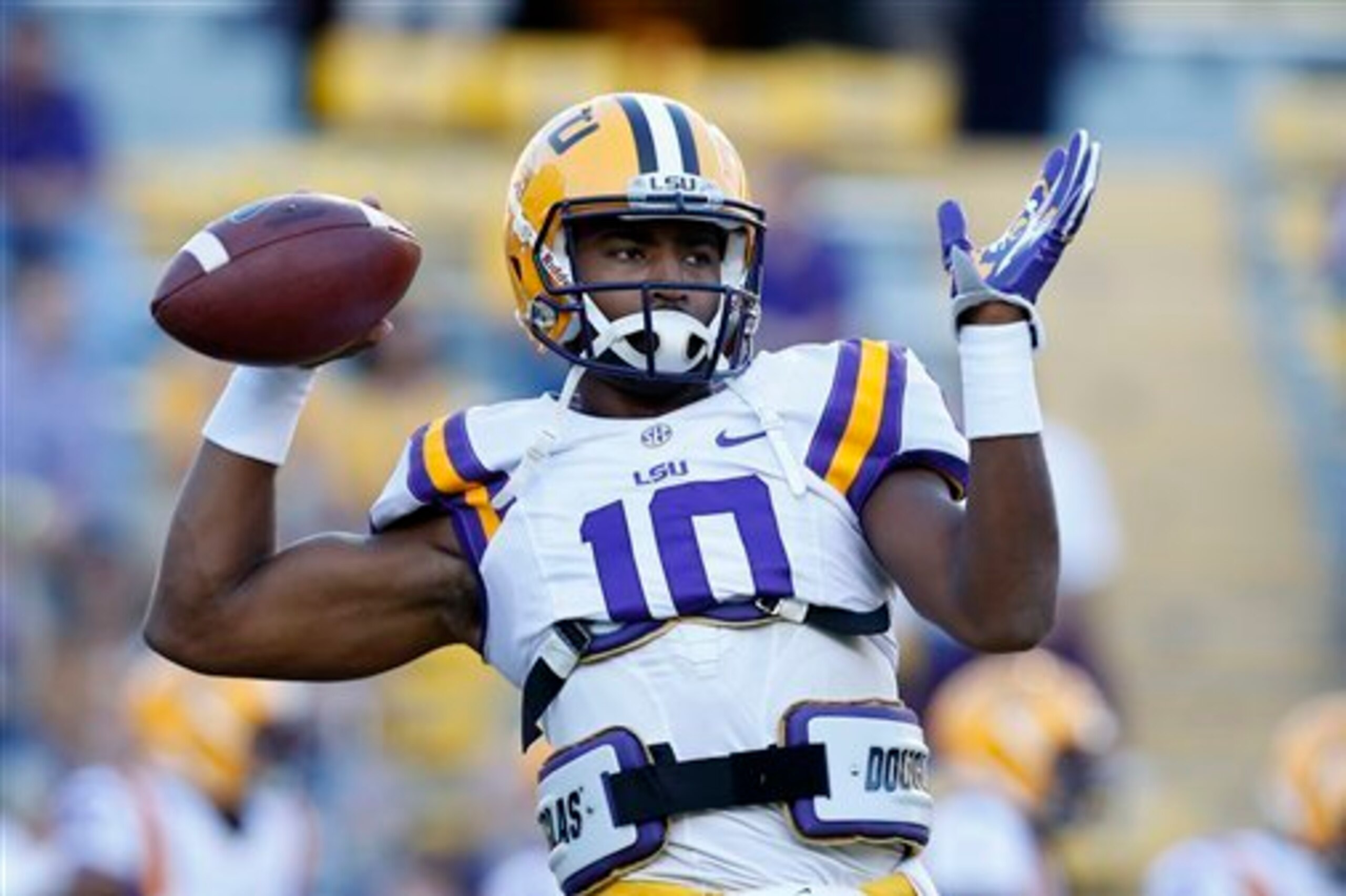 LSU QB Anthony Jennings