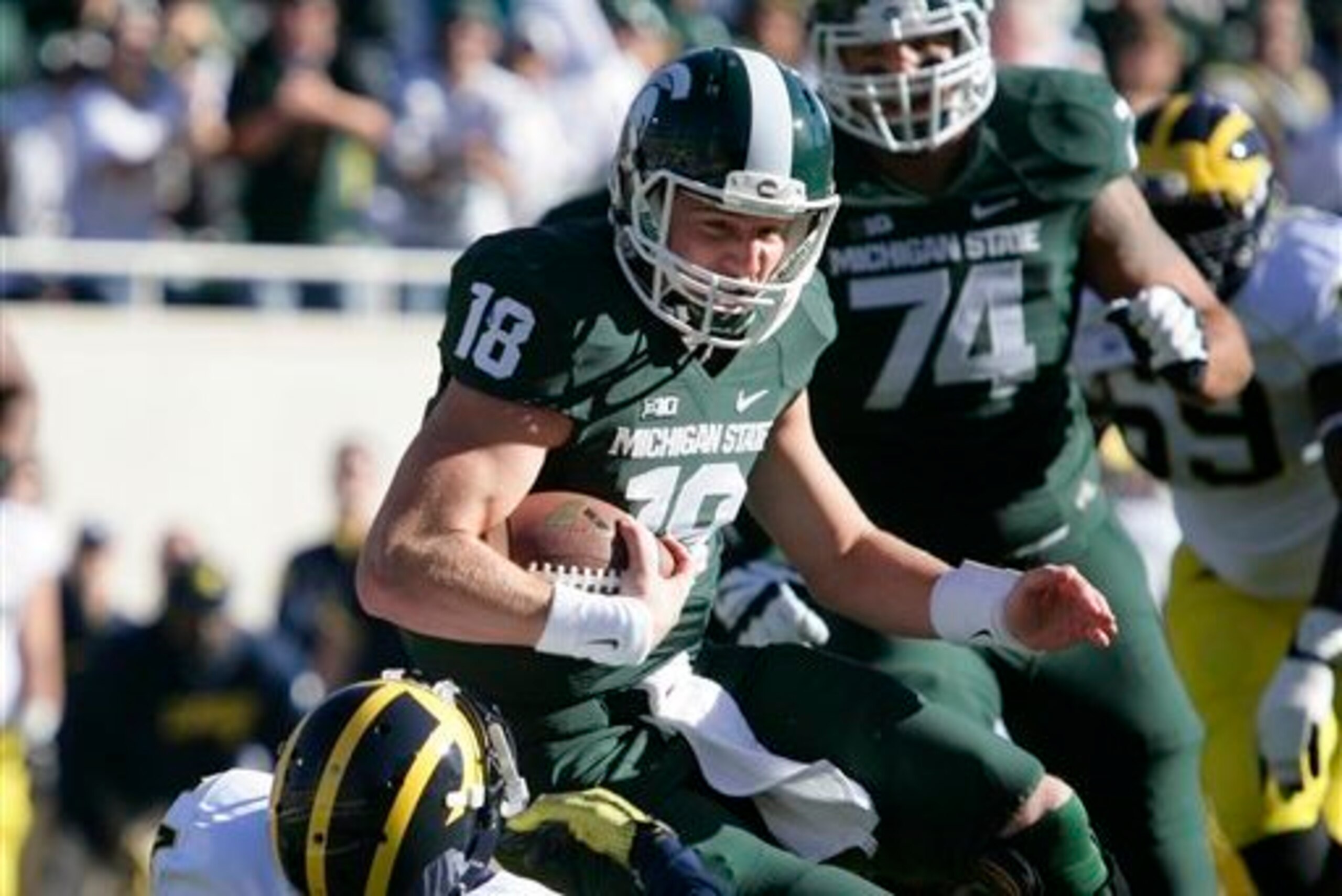 The Buckeyes' biggest test and chance for a signature win will come against Michigan State on Nov. 8.