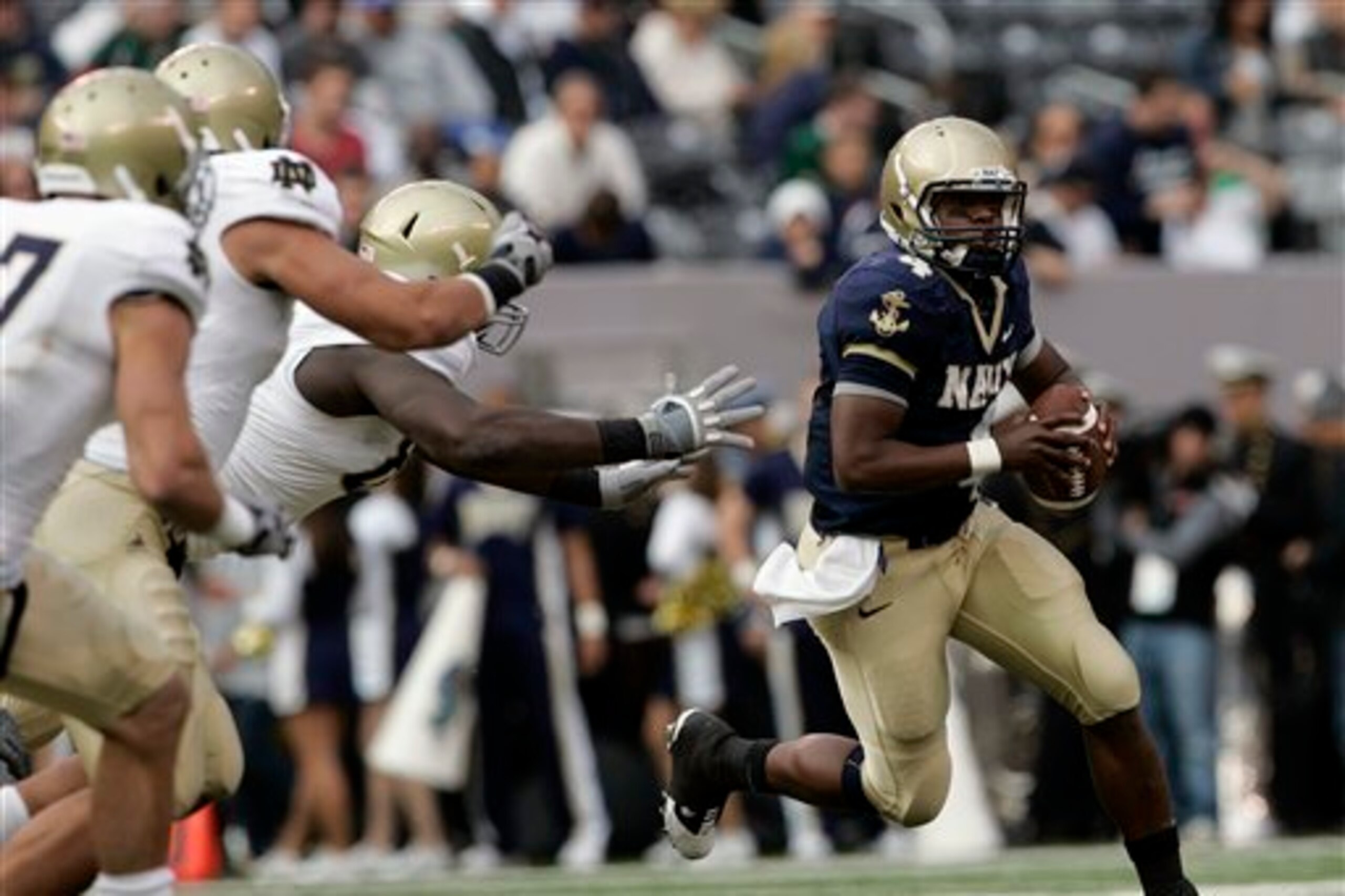 From the 2010 Navy-Notre Dame game