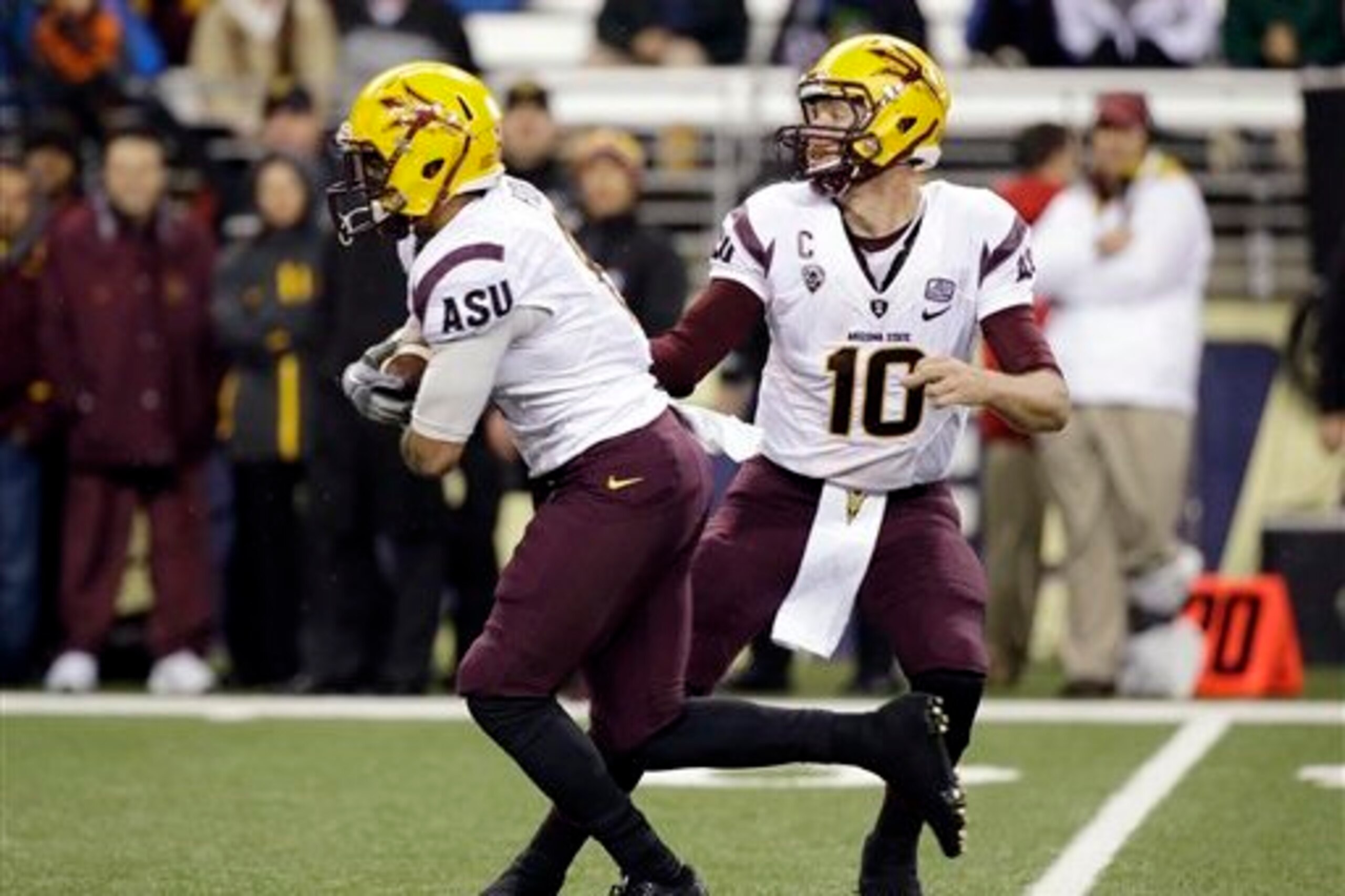 Notre Dame's best chance at a big victory comes next Saturday at Arizona State. Notre Dame's best chance at a big victory comes next Saturday at Arizona State.