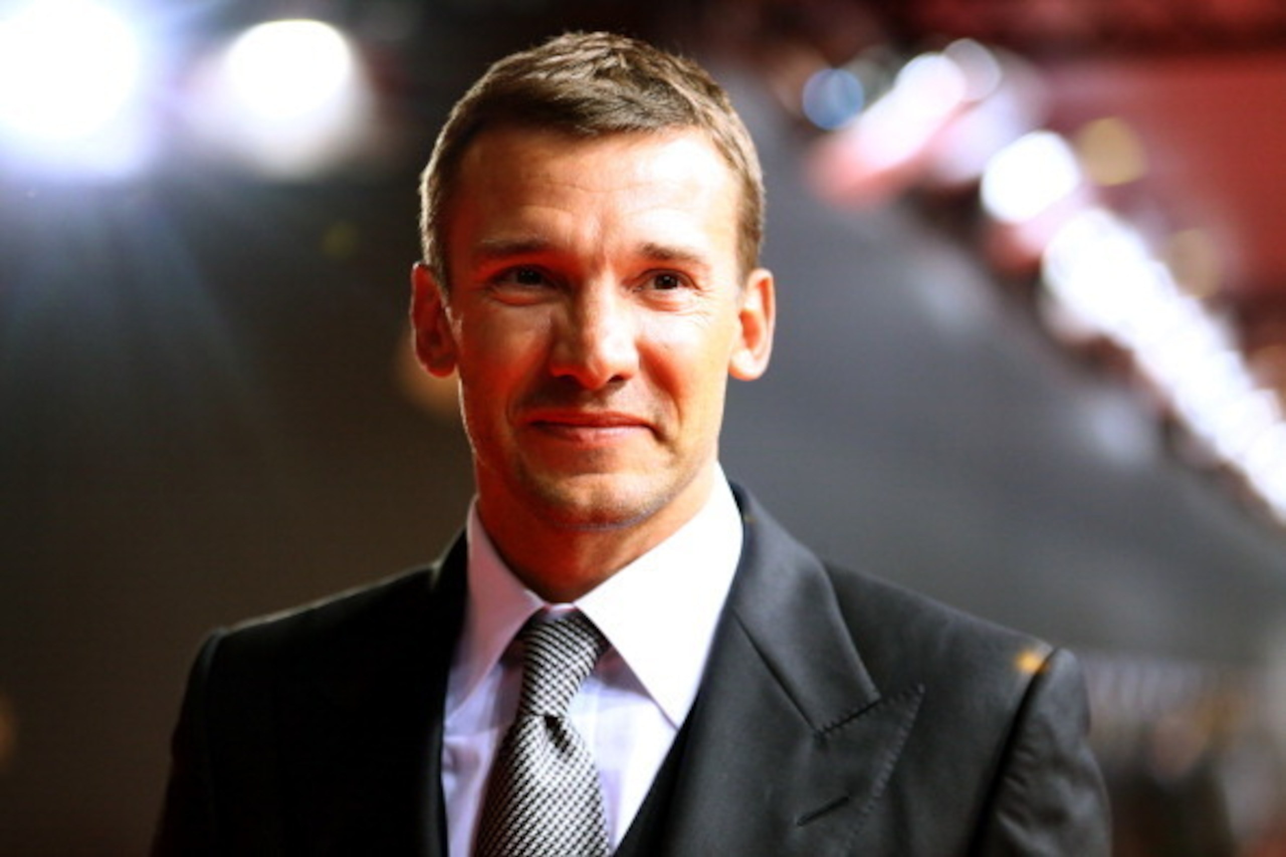 ZURICH, SWITZERLAND - JANUARY 07:  Andriy Shevchenko poses during the red carpet arrivals for the FIFA Ballon d’Or Gala 2012 on January 7, 2013 at Congress House in Zurich, Switzerland.  (Photo by Christof Koepsel/Getty Images)