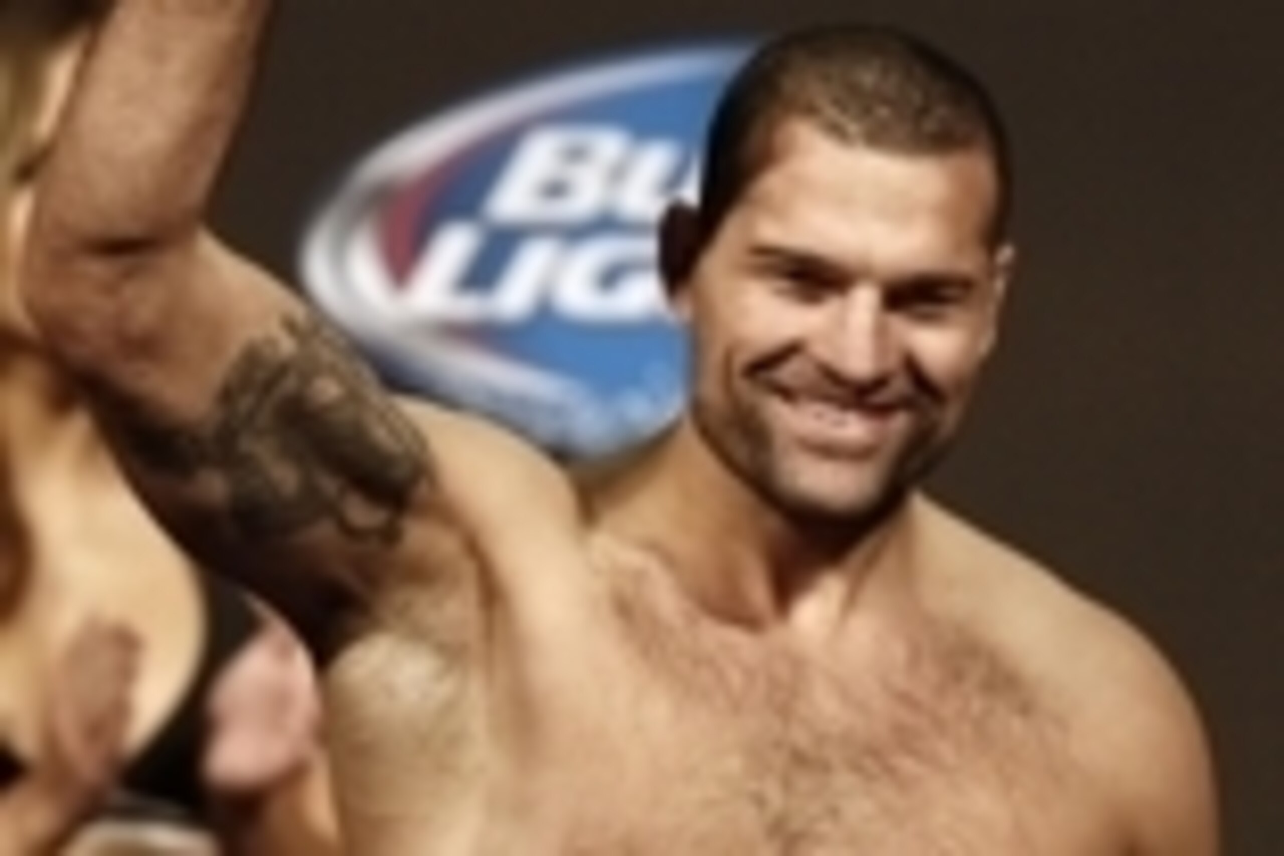 Aug 16, 2013; Boston, MA, USA; Shogun Rua acknowledges the crowd during the weigh-in for his UFC fight at TD Garden. Mandatory Credit: Winslow Townson-USA TODAY Sports