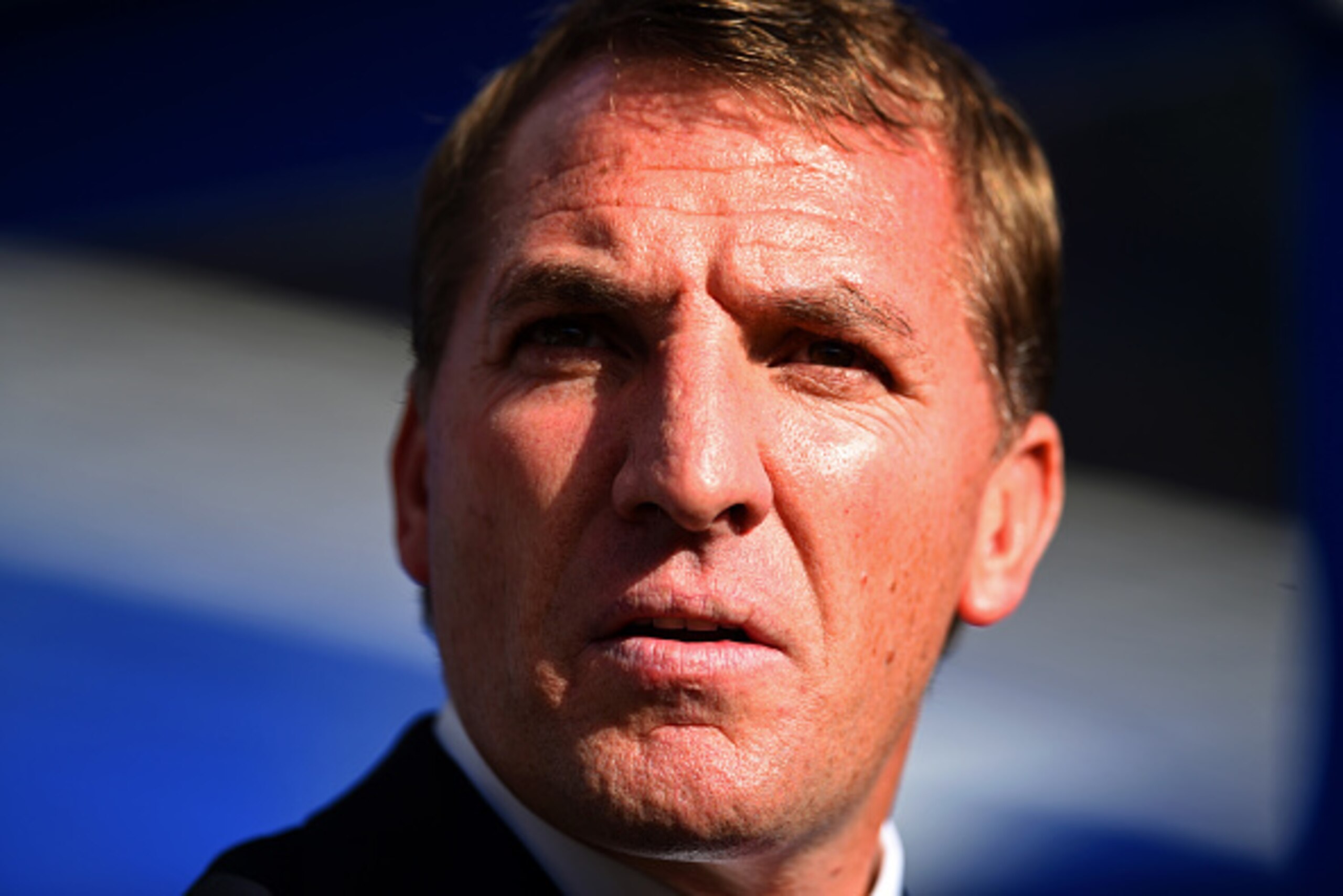 LONDON, ENGLAND - OCTOBER 19:  Brendan Rodgers, manager of Liverpool looks on before the Barclays Premier League match between Queens Park Rangers and Liverpool at Loftus Road on October 19, 2014 in London, England.  (Photo by Paul Gilham/Getty Images)