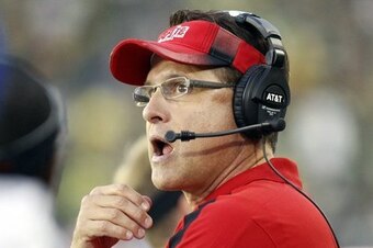 Malzahn filled the vacancy left by his friend at Arkansas State and led the school to a conference title in 2012.