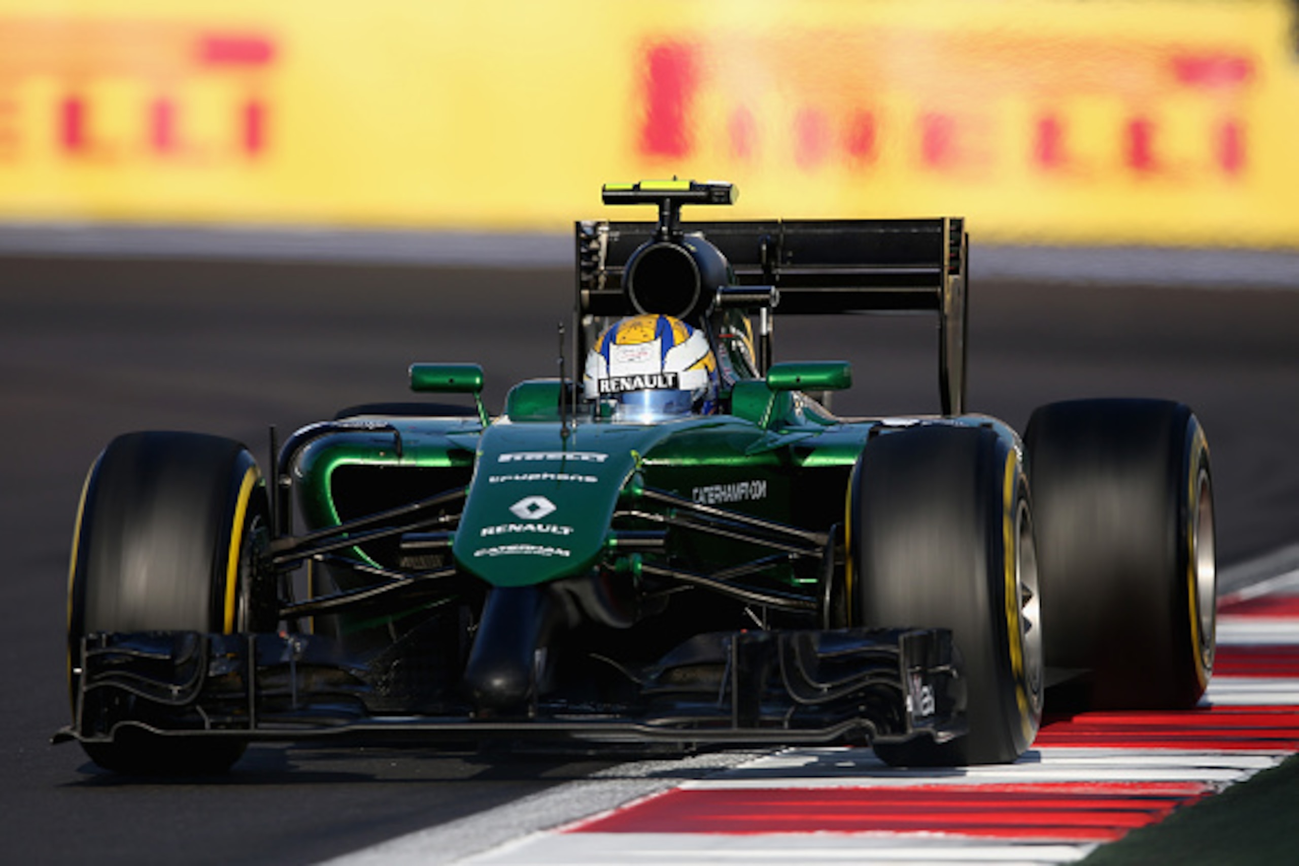 SOCHI, RUSSIA - OCTOBER 12: Marcus Ericsson of Sweden and Caterham drives during the Russian Formula One Grand Prix at Sochi Autodrom on October 12, 2014 in Sochi, Russia. (Photo by Clive Mason/Getty Images) SOCHI, RUSSIA - OCTOBER 12: Marcus Ericsson of Sweden and Caterham drives during the Russian Formula One Grand Prix at Sochi Autodrom on October 12, 2014 in Sochi, Russia. (Photo by Clive Mason/Getty Images)