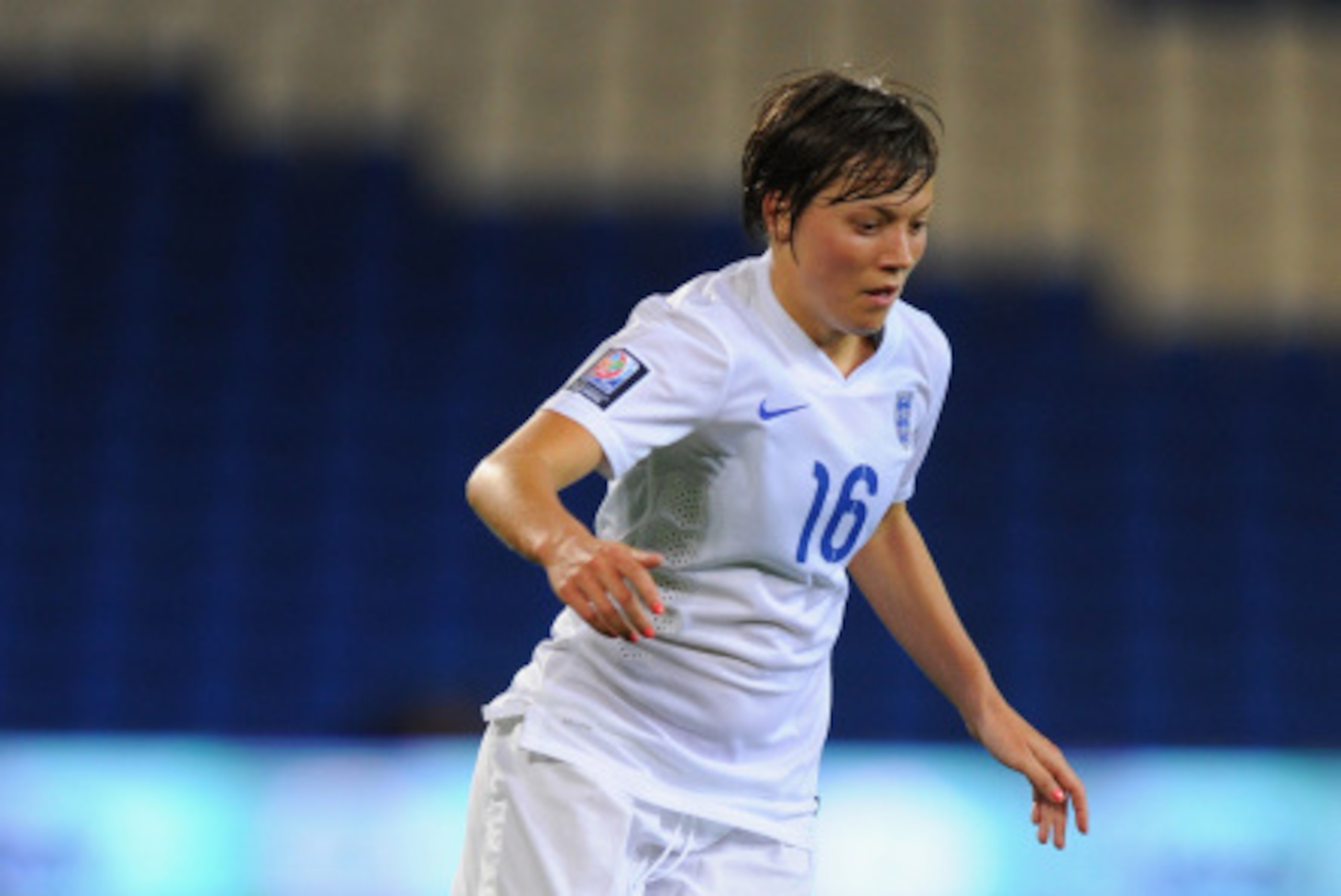 CARDIFF, WALES - AUGUST 21: England player Natasha Dowie in action during the FIFA 2015 Women's World Cup Group 6 Qualifier between Wales and England at Cardiff City Stadium on August 21, 2014 in Cardiff, Wales. (Photo by Stu Forster/Getty Images) CARDIFF, WALES - AUGUST 21: England player Natasha Dowie in action during the FIFA 2015 Women's World Cup Group 6 Qualifier between Wales and England at Cardiff City Stadium on August 21, 2014 in Cardiff, Wales. (Photo by Stu Forster/Getty Images)