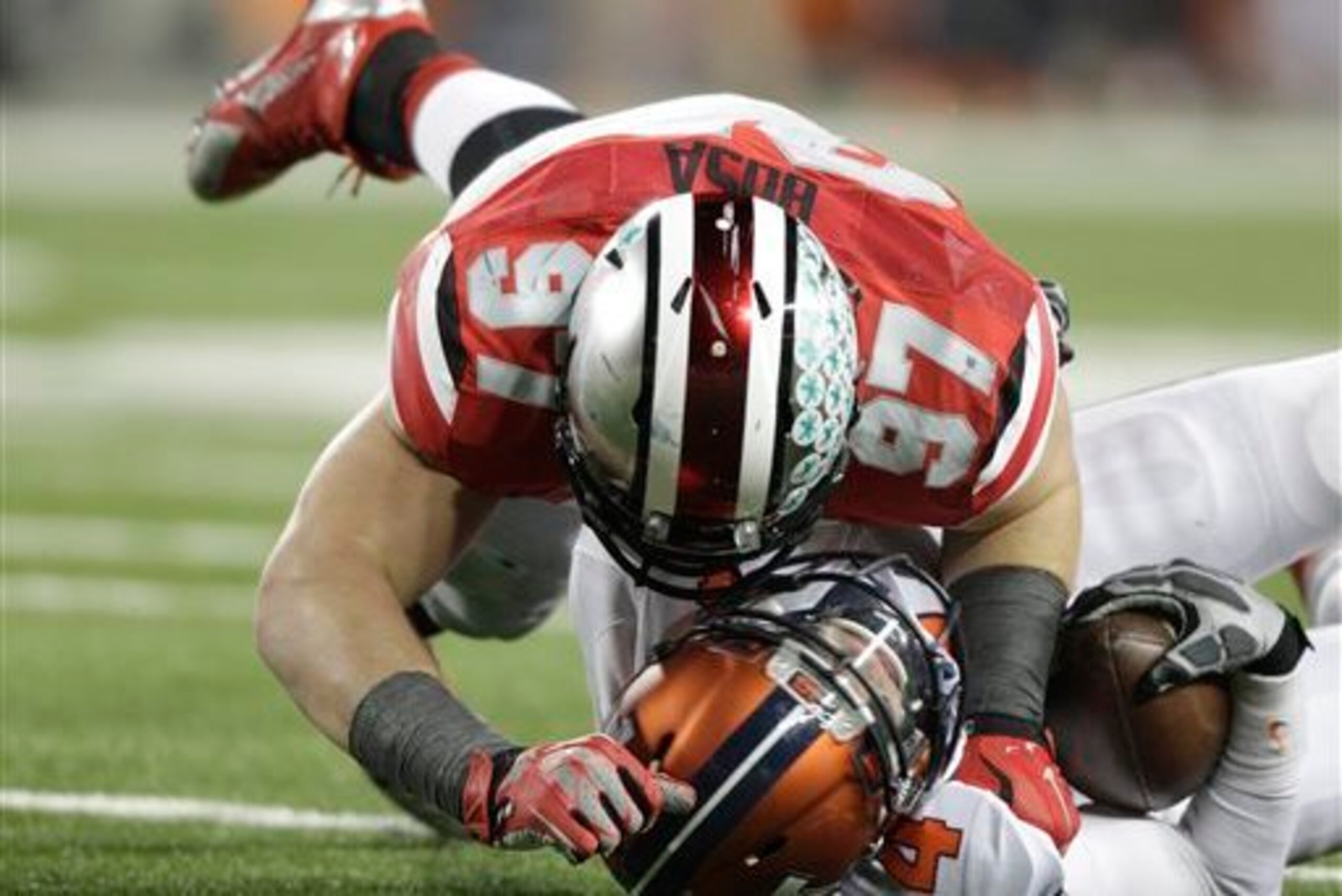 Joey Bosa was dominant once again for the Buckeyes.